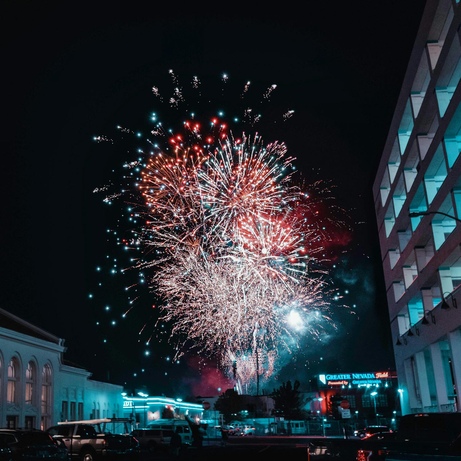 fireworks in Reno