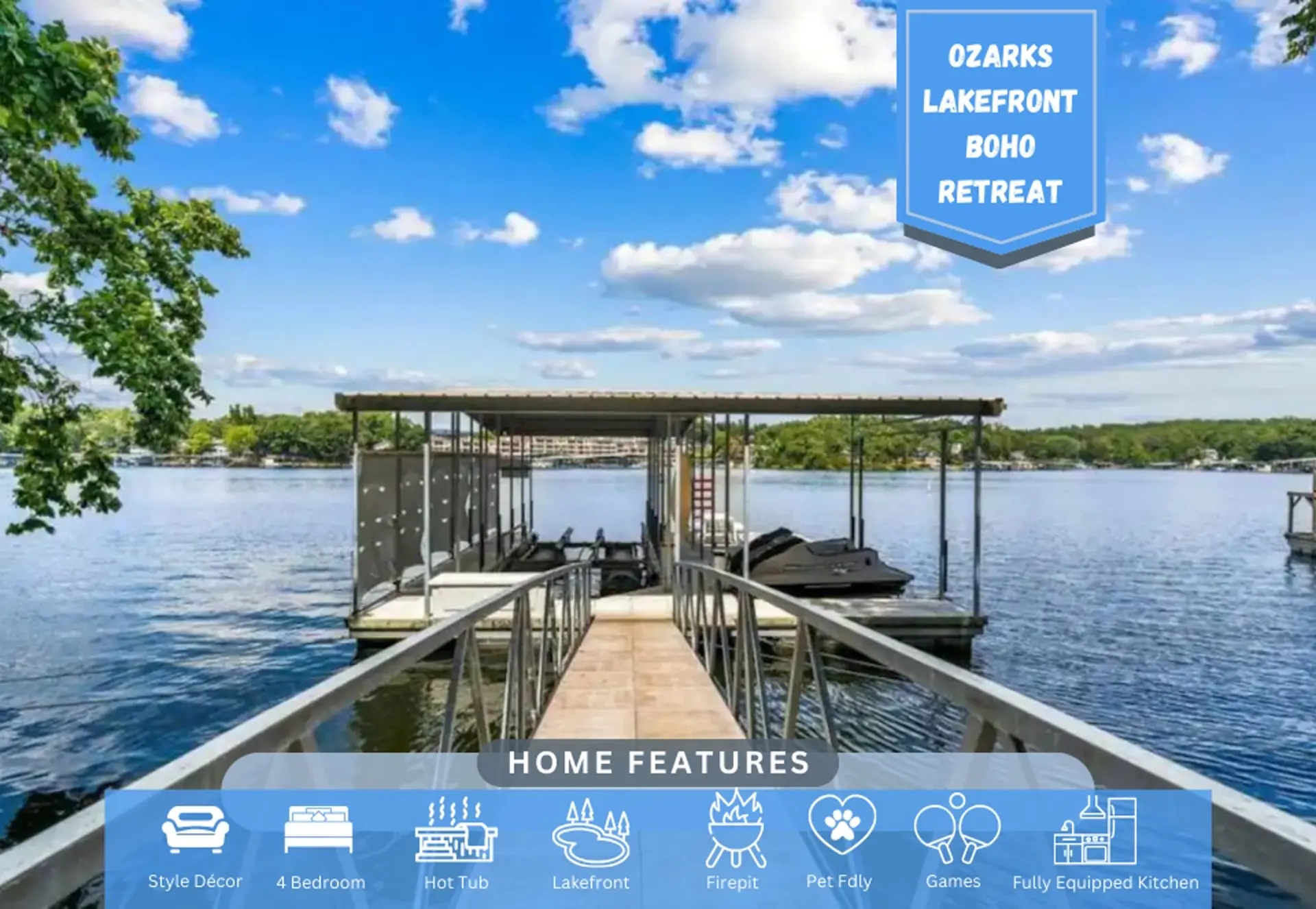 Ozarks Lakefront Winter  Deals - Hot Tub - Firepl