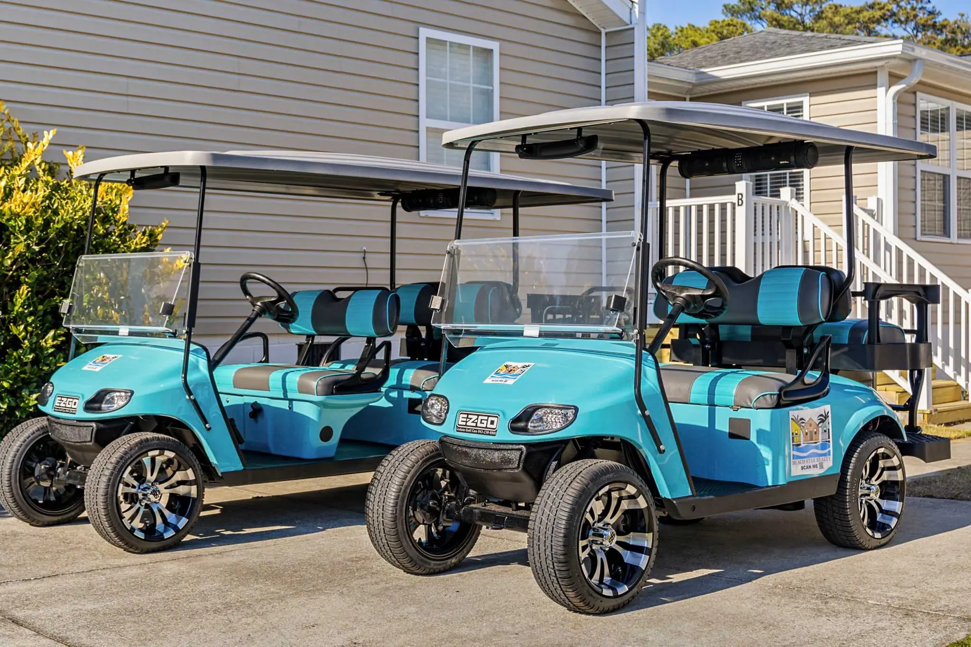 2x Primary Suites Golf Cart 2 Beach (By Beach Star