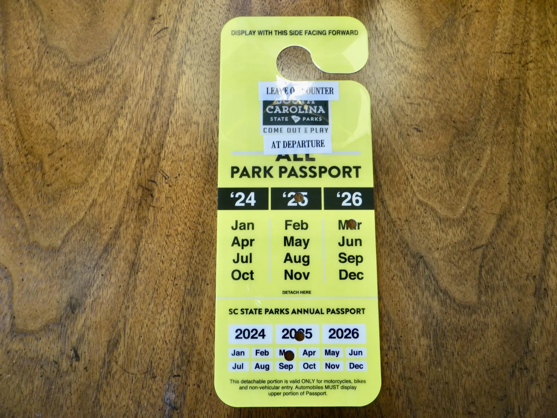 Free State Park Pass 1st Floor (By Beach Star)