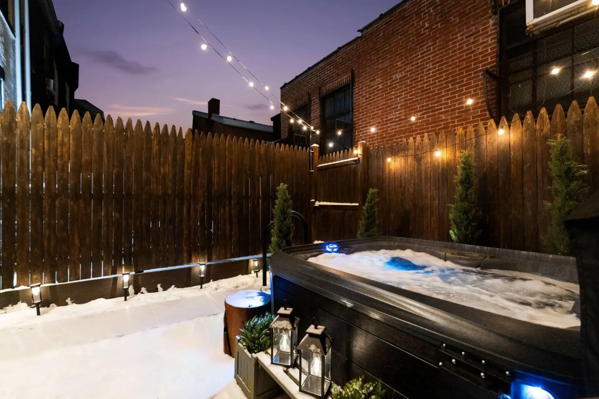 Hot Tub, King Bed, Cabin Vibes in Lawrenceville!