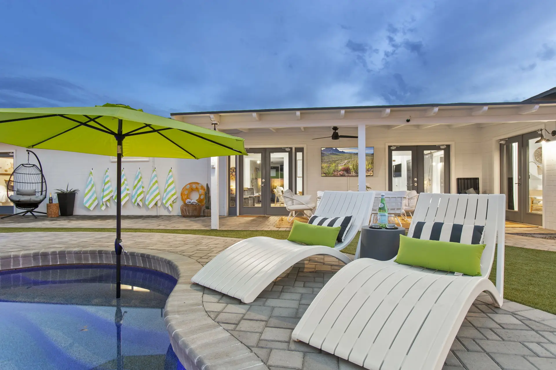 Serenity Villa! Heated Pool+Spa+Outdoor TV+