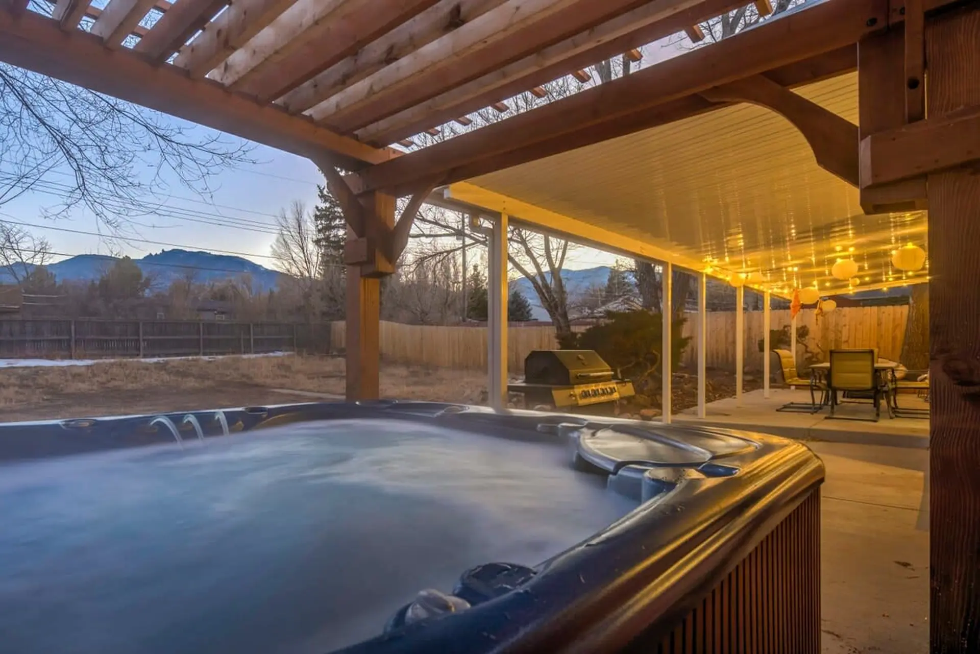 Broadmoor Retreat | Hot tub & New Furniture