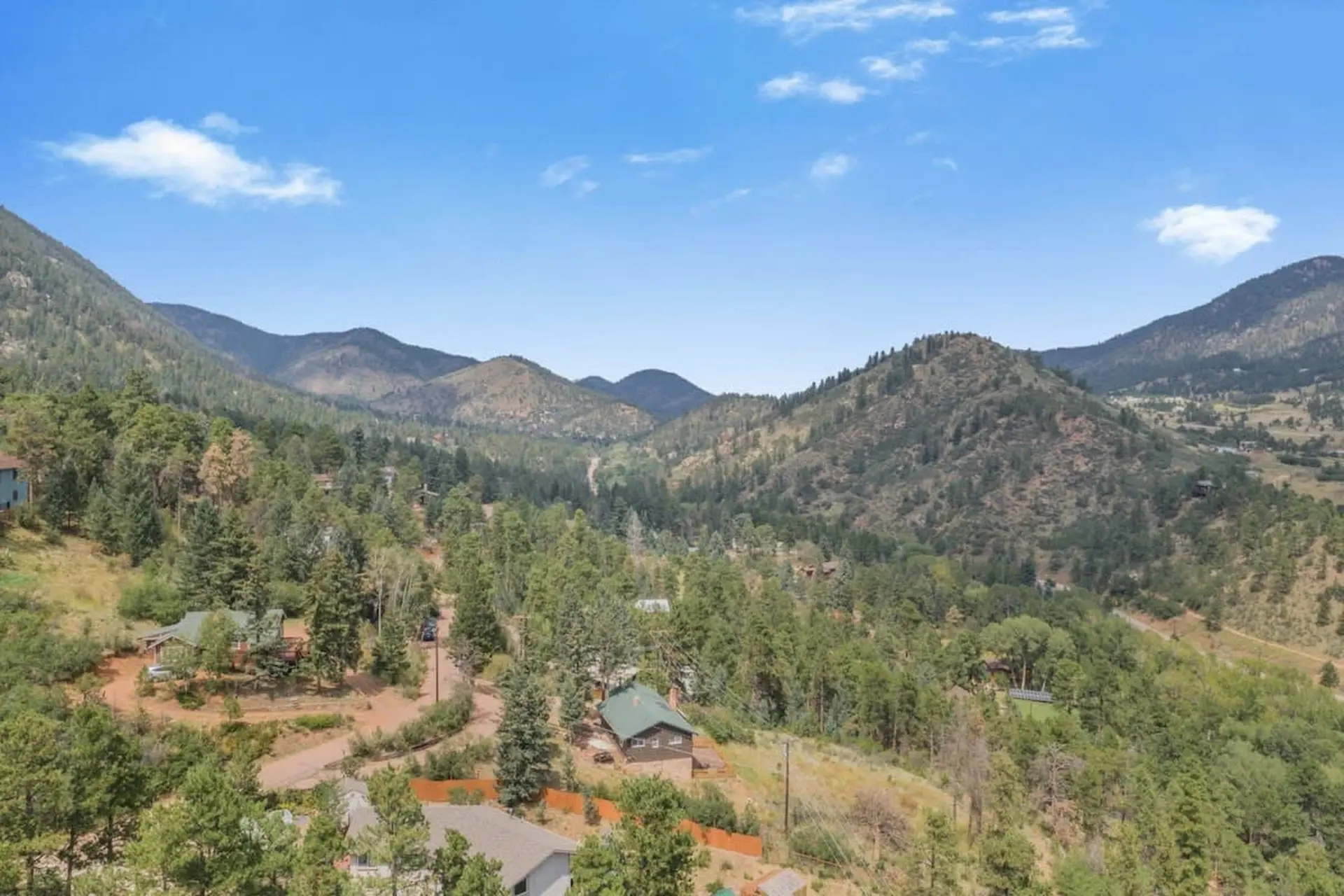 3BD Log Cabin Pikes Peak and Garden of the Gods