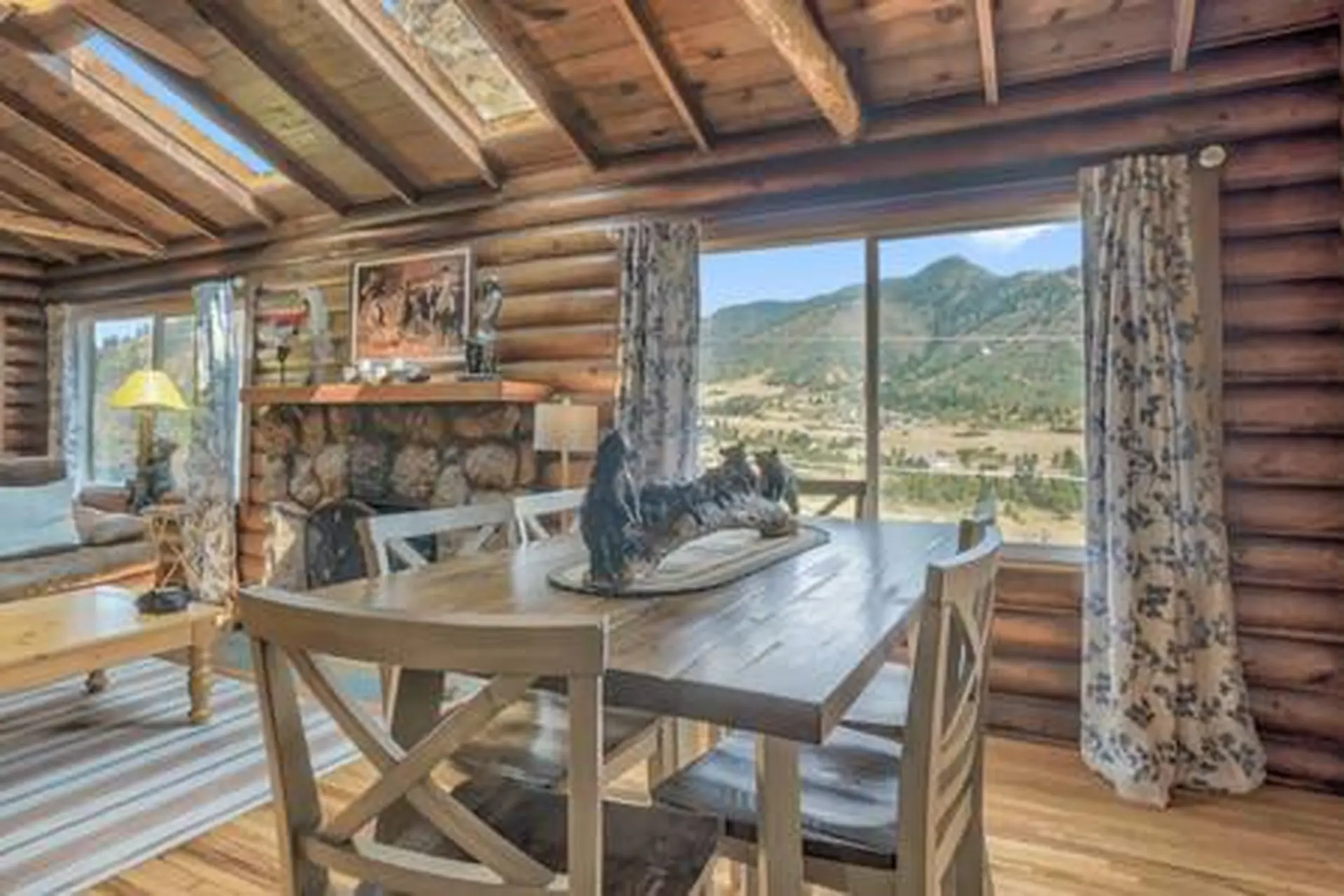 3BD Cowboy Cabin Ω Pikes Peak Mountain Log Cabin