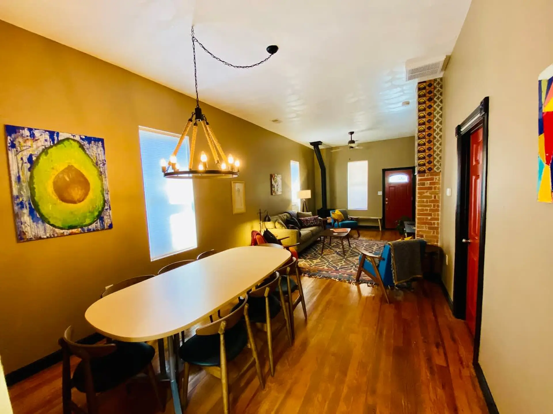 Vibrant Mid-Century Modern Home -Downtown Florence