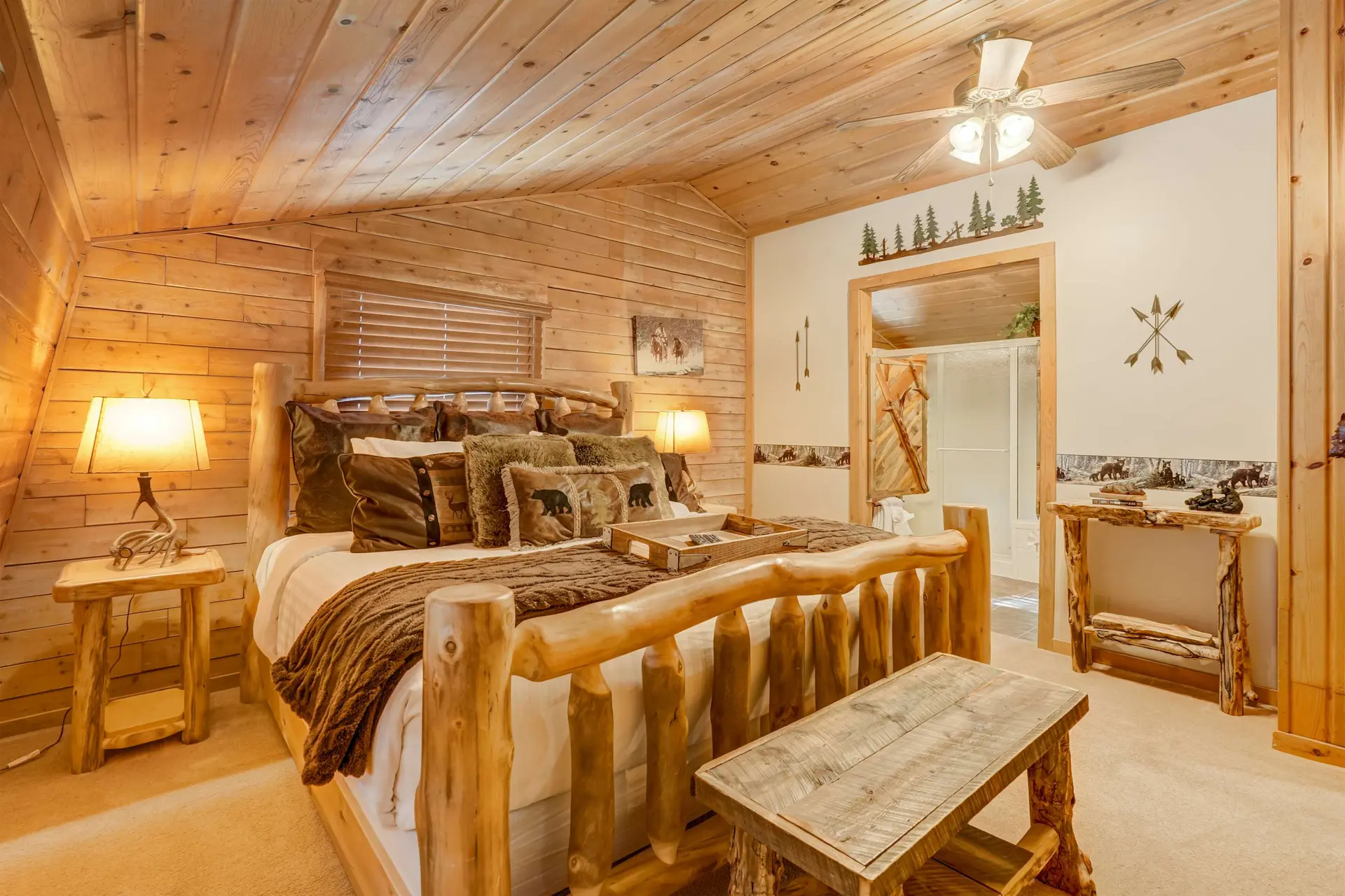 Log Lodge | Mountain View | Hot tub, Dog Friendly!