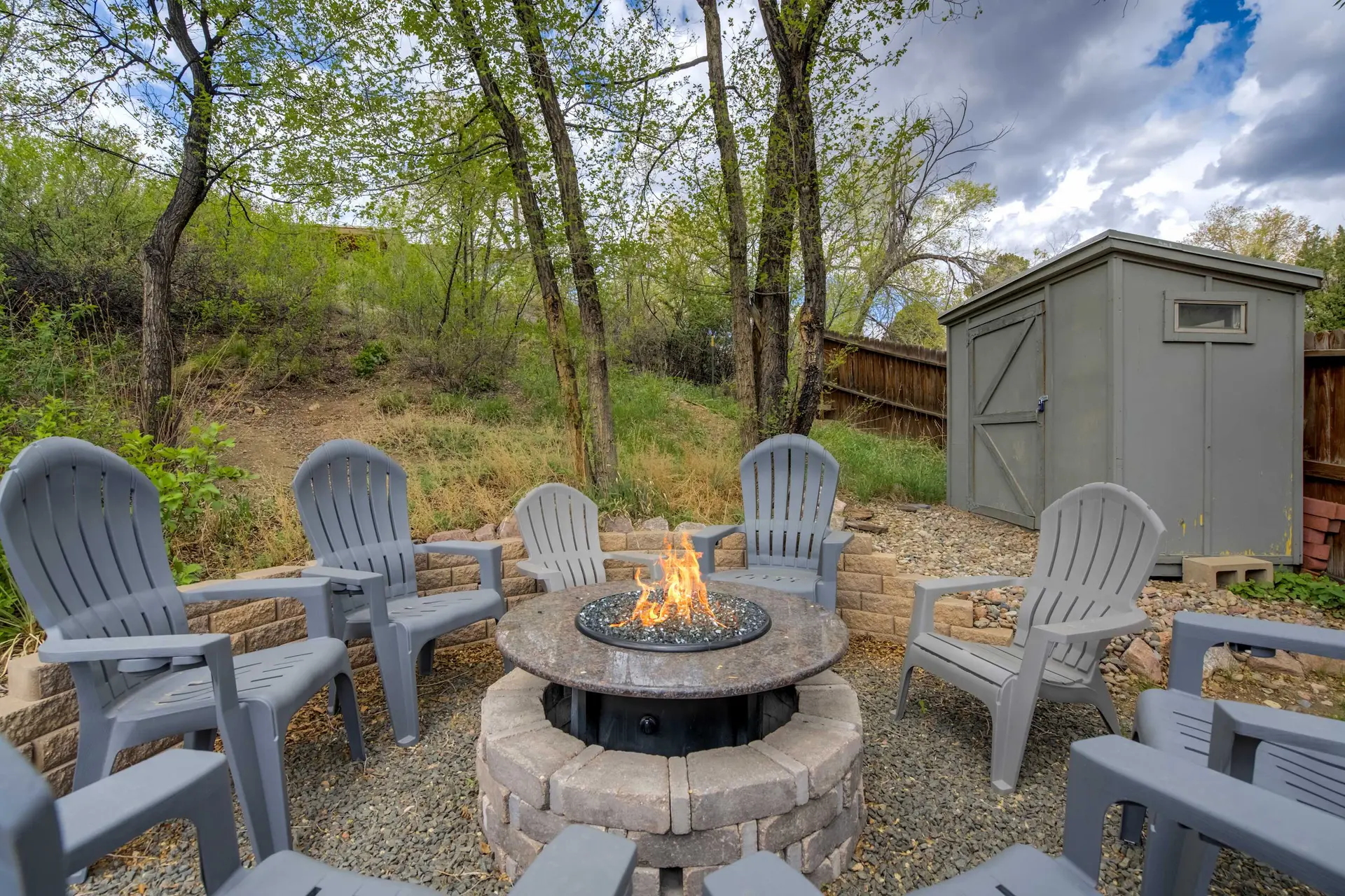 Traveler's Terrace | Old Colorado City | Fire Pit
