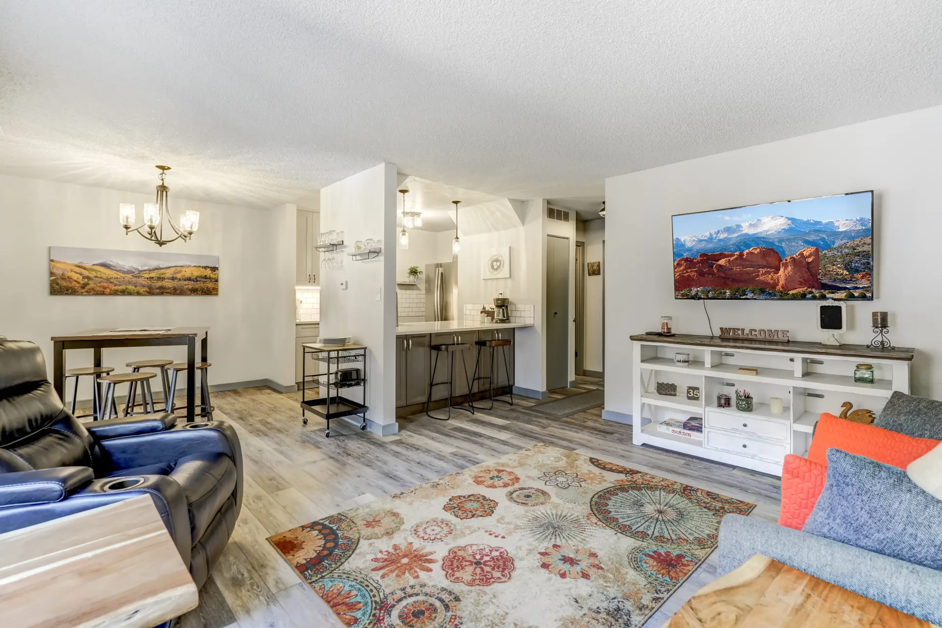 2BD Dry Sauna & Pool Near Downtown COS, GotG, & Pi