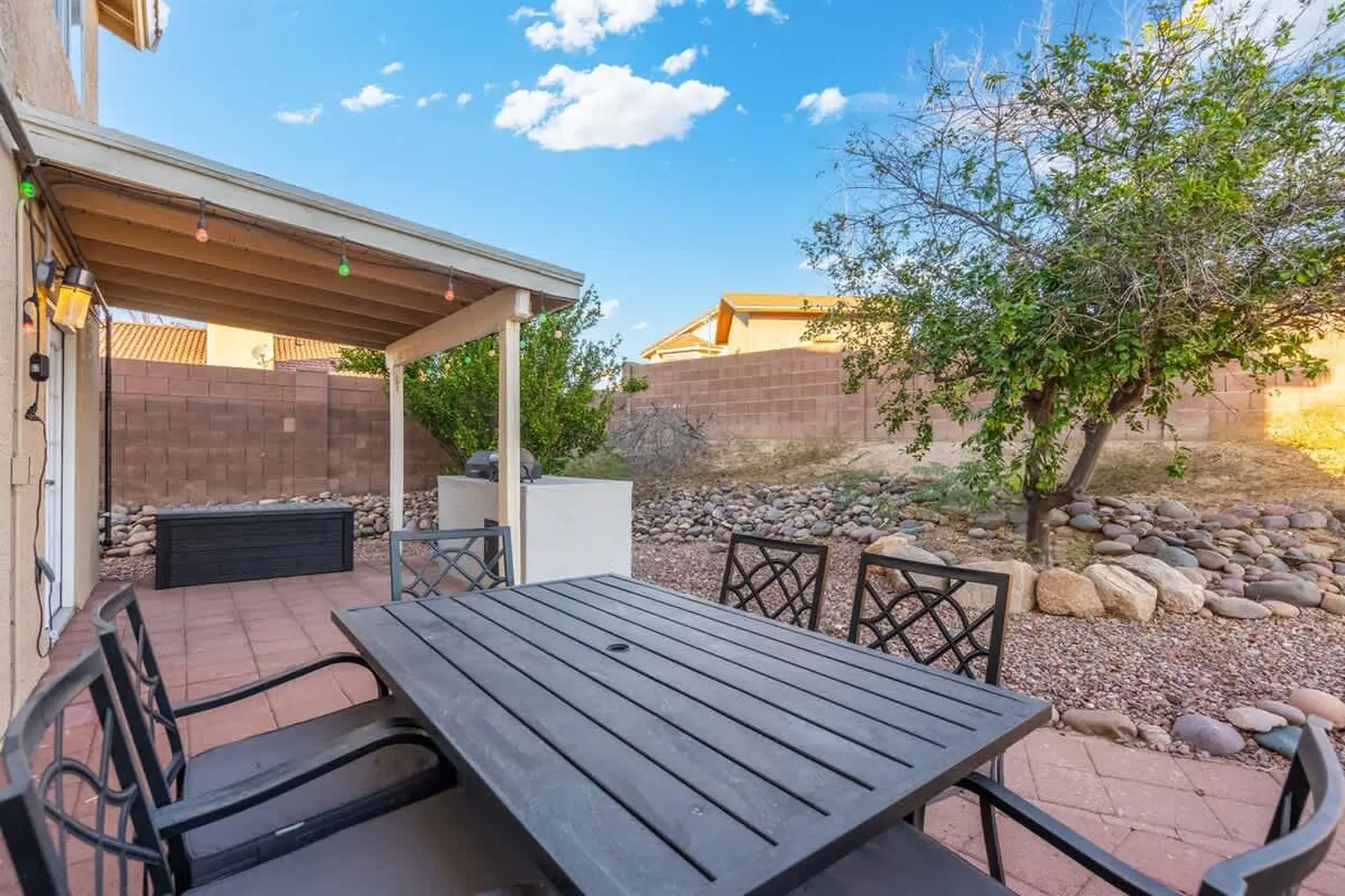 Desert 3BR Escape | Poolside Grill & Chill Spot