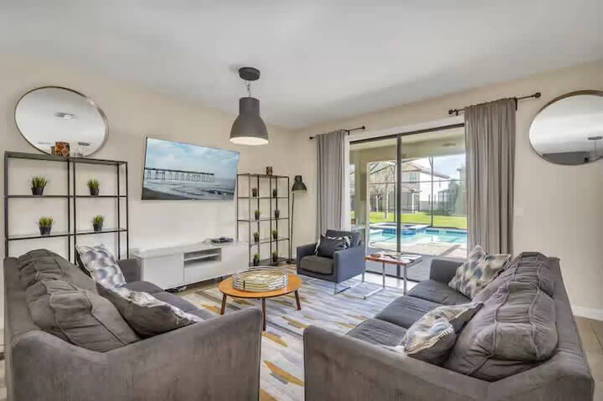 Near Disney & Lazy River! 9BR w/ Pool, Game Room 