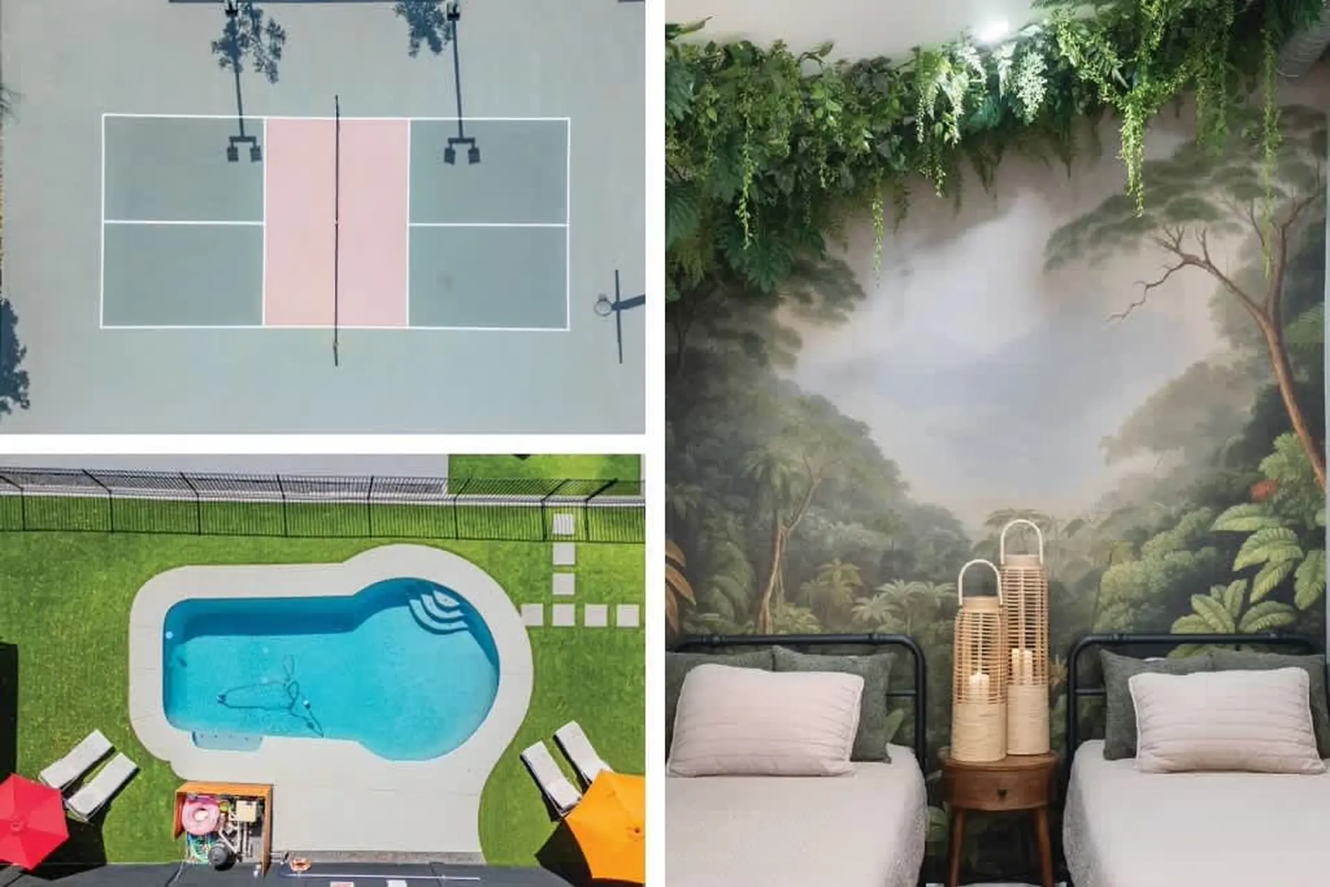 Pickleball | Pool | Games | Theater | Jungle House