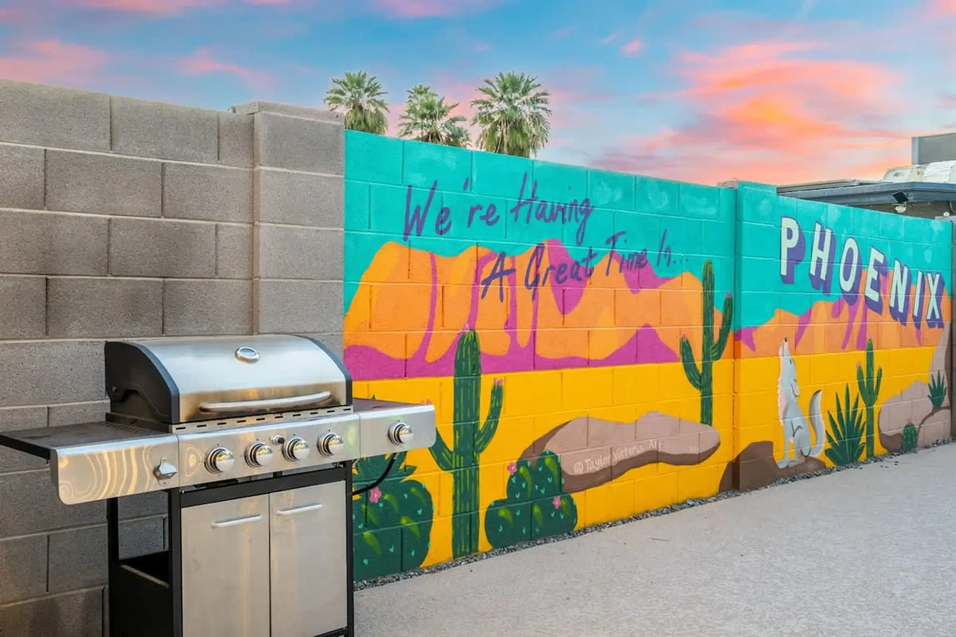 Desert Luxe 5BR | Games | Heated Pool | BBQ Grill