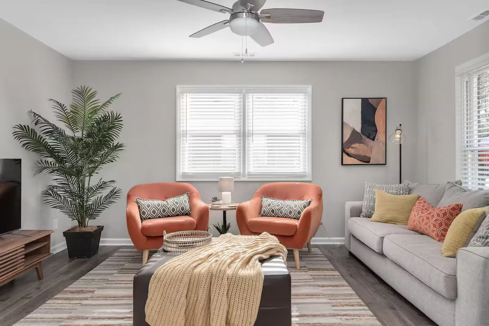 Vibrant 3-BR Home | Downtown | Sleeps 6 | NC