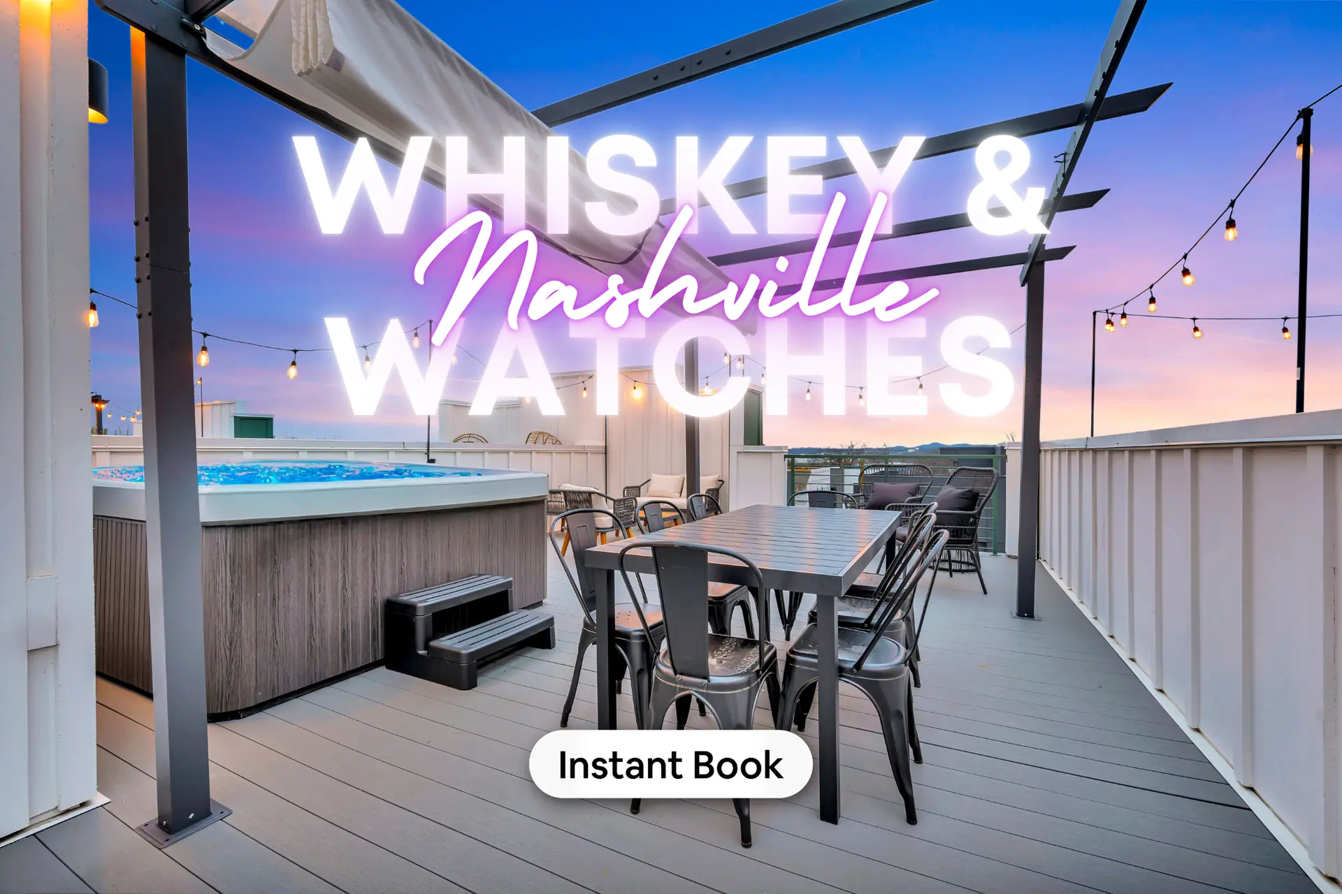 Rooftop Hot Tub, City Views, Game Room, Nashville