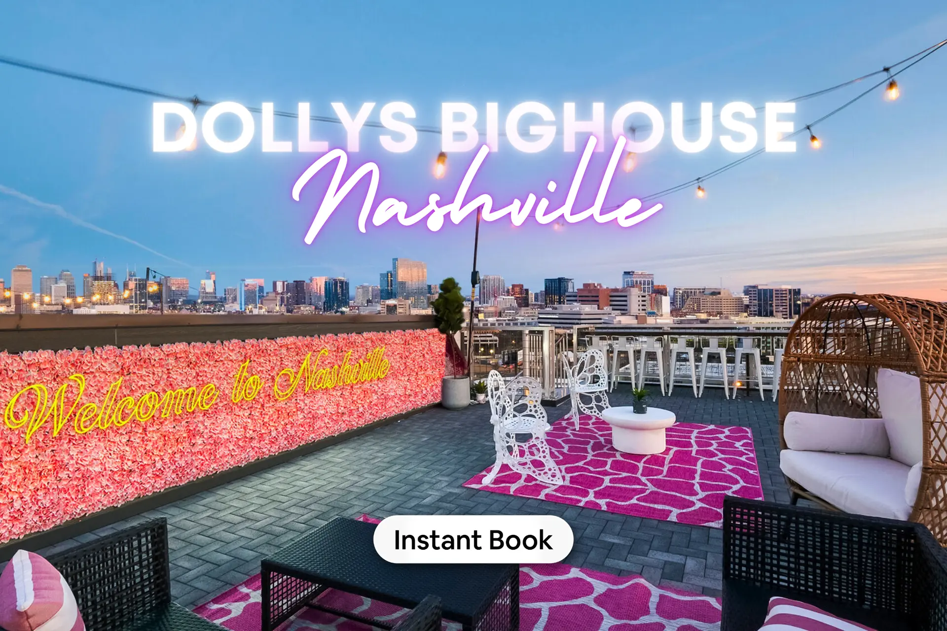 Dolly Theme, Rooftop Views, Wet Bar, Game Room