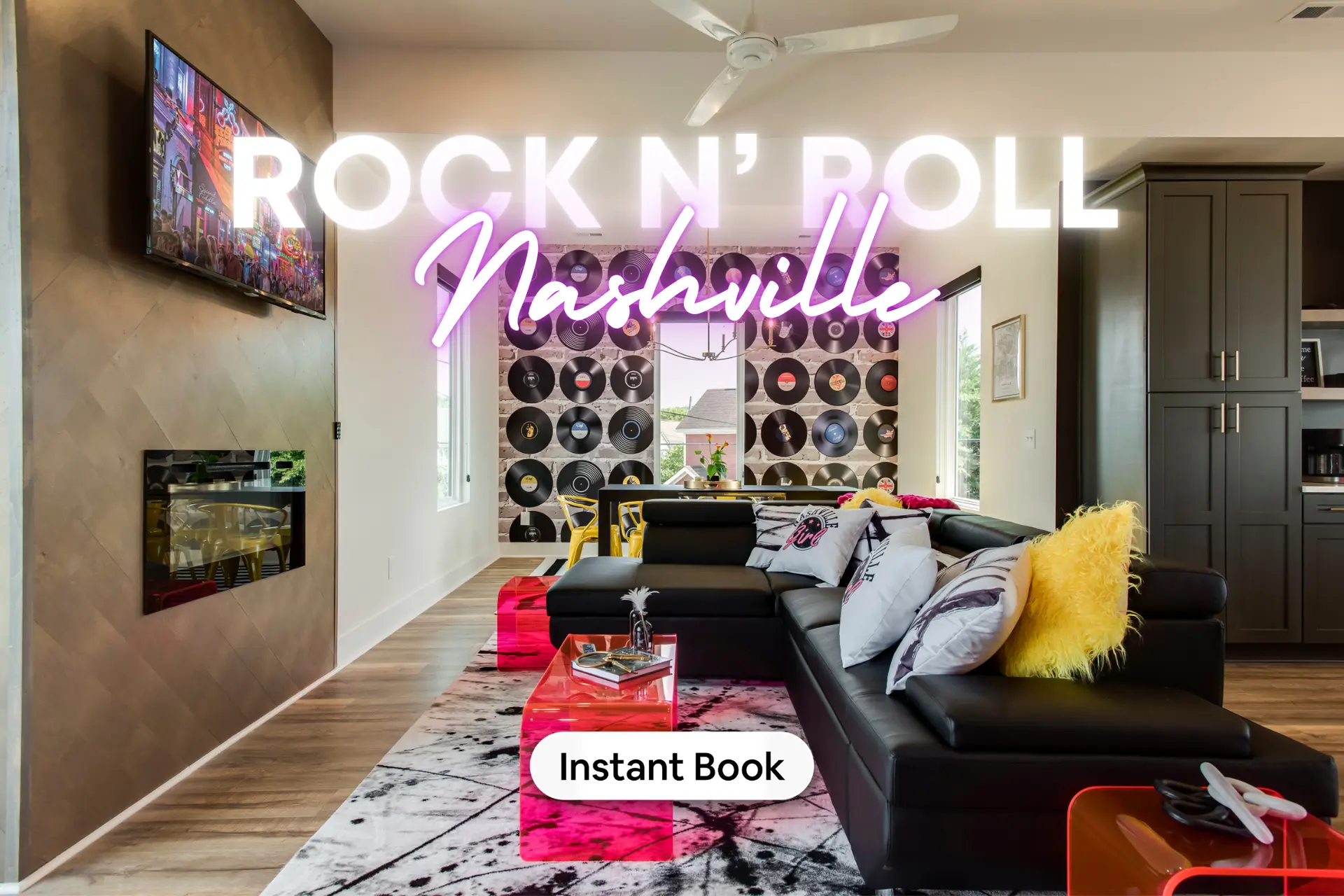 Rock 'n' Roll Home: 8 Beds, Game Room, Near DT