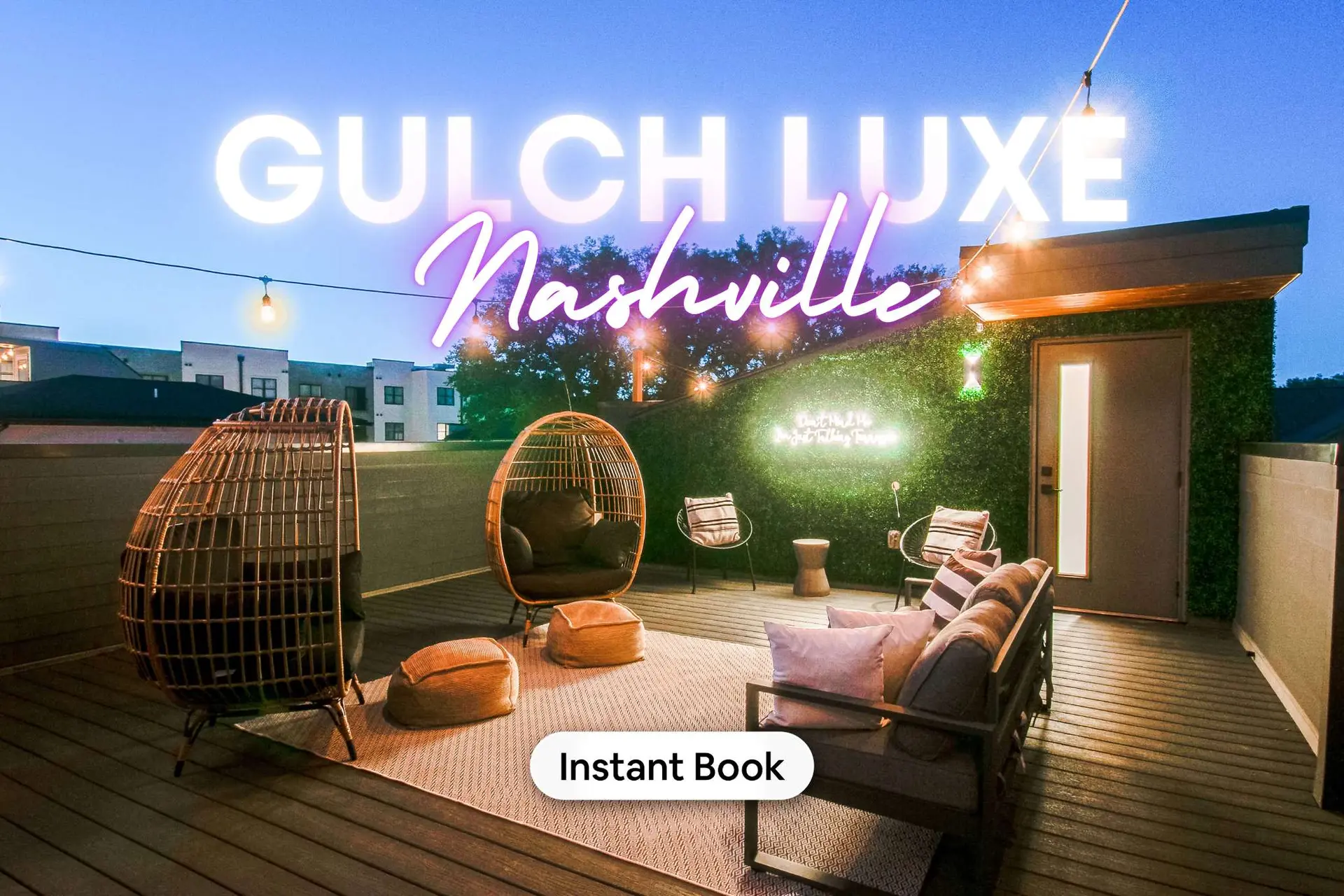 Downtown Nashville: Rooftop Deck & Gourmet Kitchen