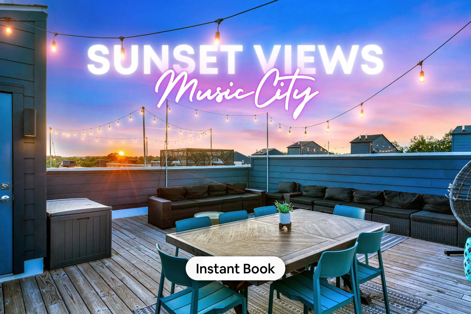 Rooftop Deck, 2 Car Garage Near Downtown Nashville