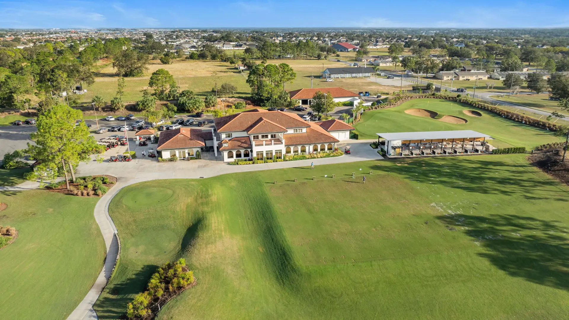 Aerial View of a Property