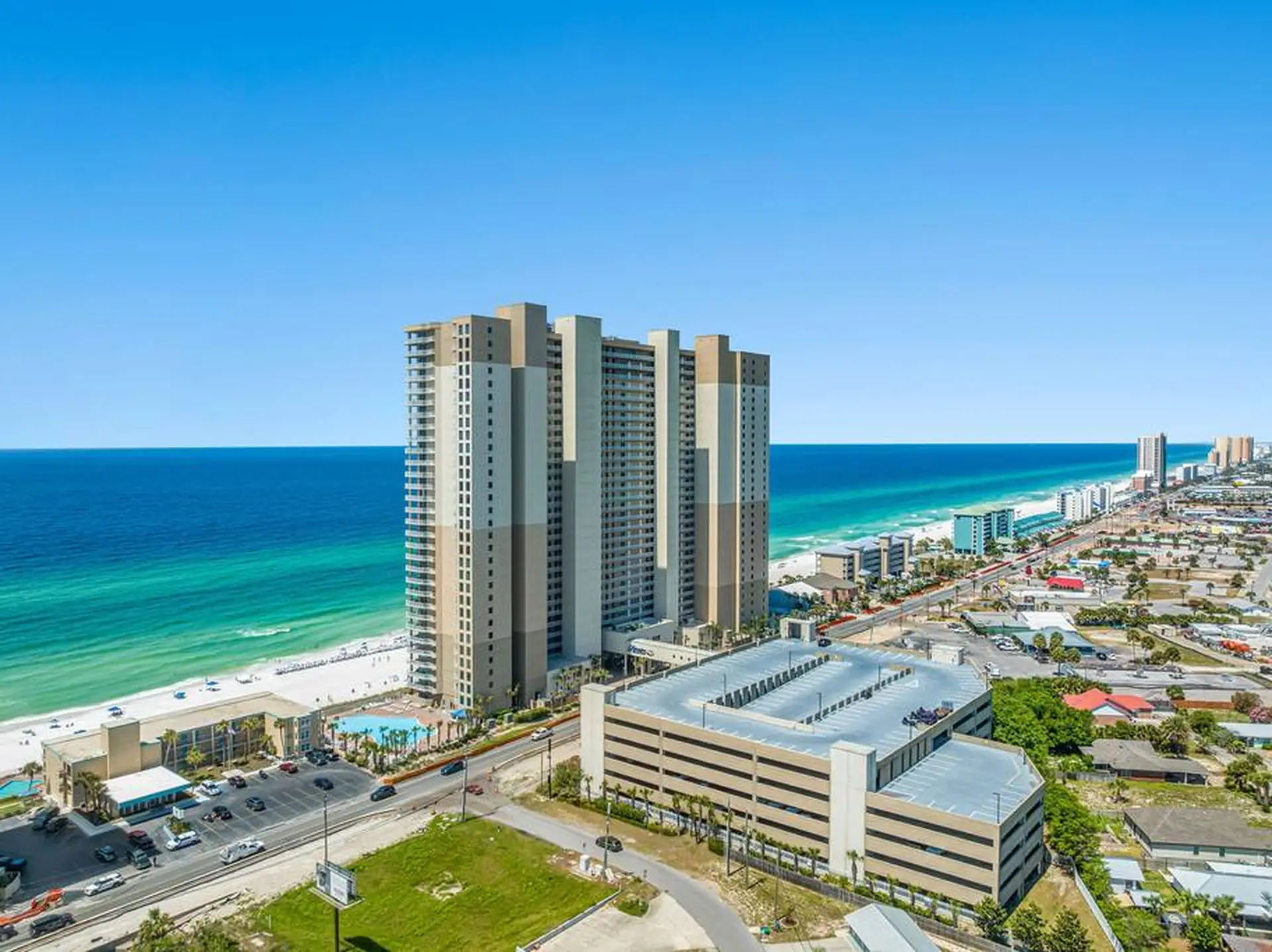 skyline of Panama City Beach