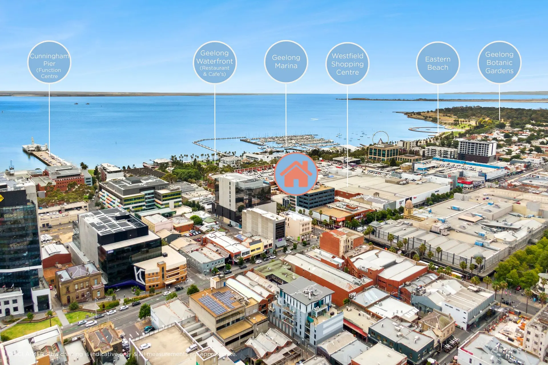 Malop St 3BR VIP Penthouse w View in Geelong CBD