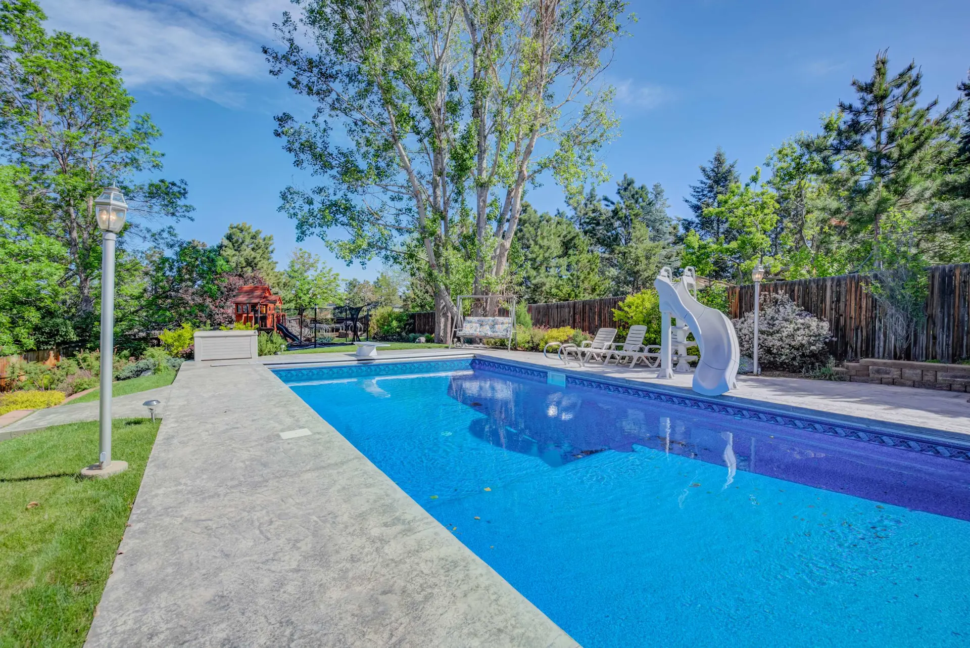 Deep Blue! Poolside Fun w/ Hot Tub & Playground