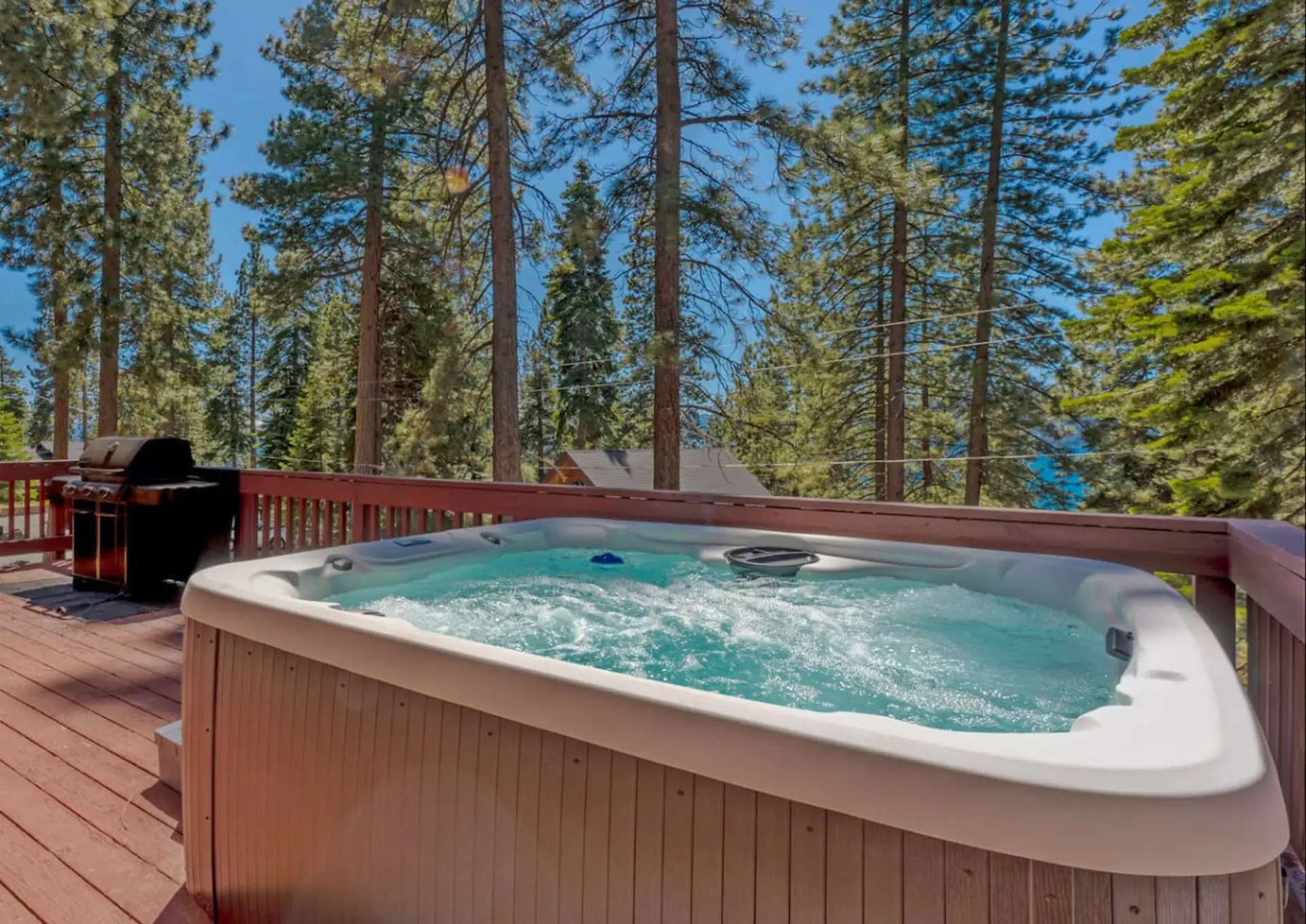 Remodeled Lakeview Cabin for 10 High-End AC HotTub