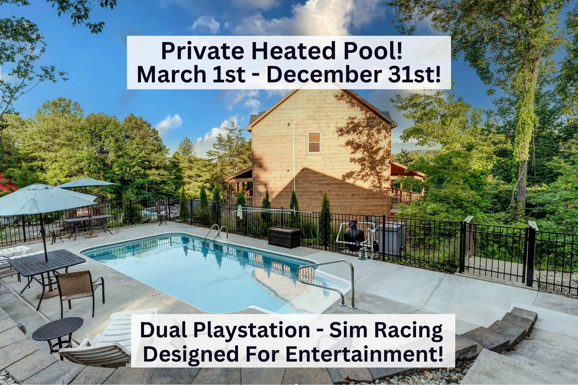 Entertainment - Heated Outdoor Pool - Near Parkway