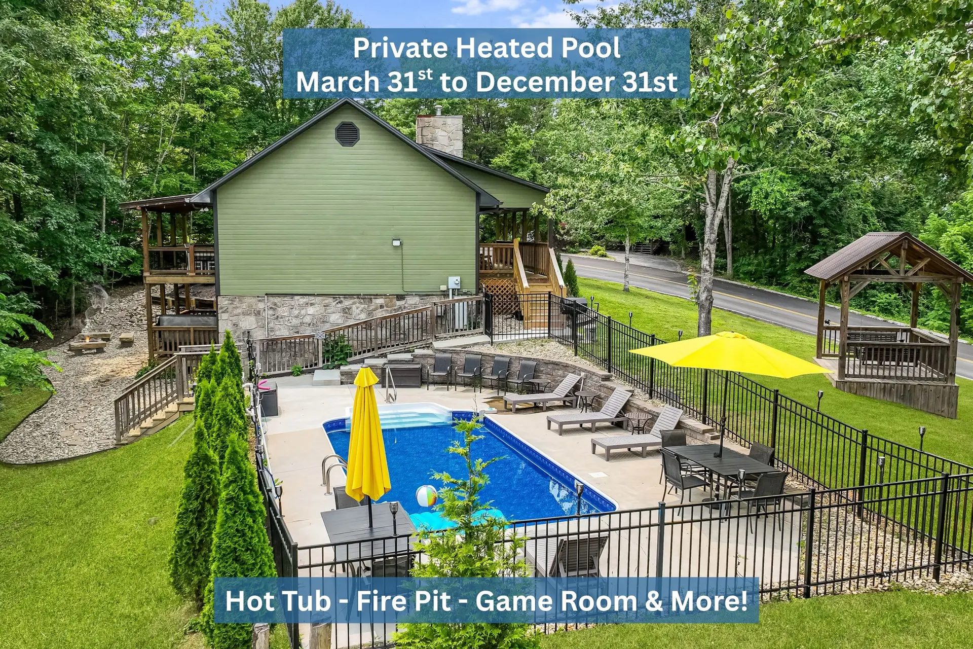 Entertainment - Heated Outdoor Pool - Near Parkway