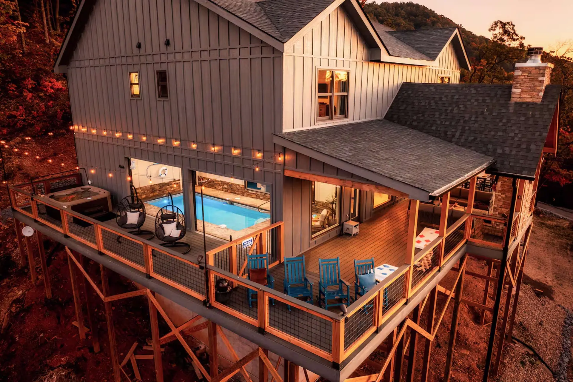 5 Suites - 180 View - Pool-Spa-Theater - Fireplace