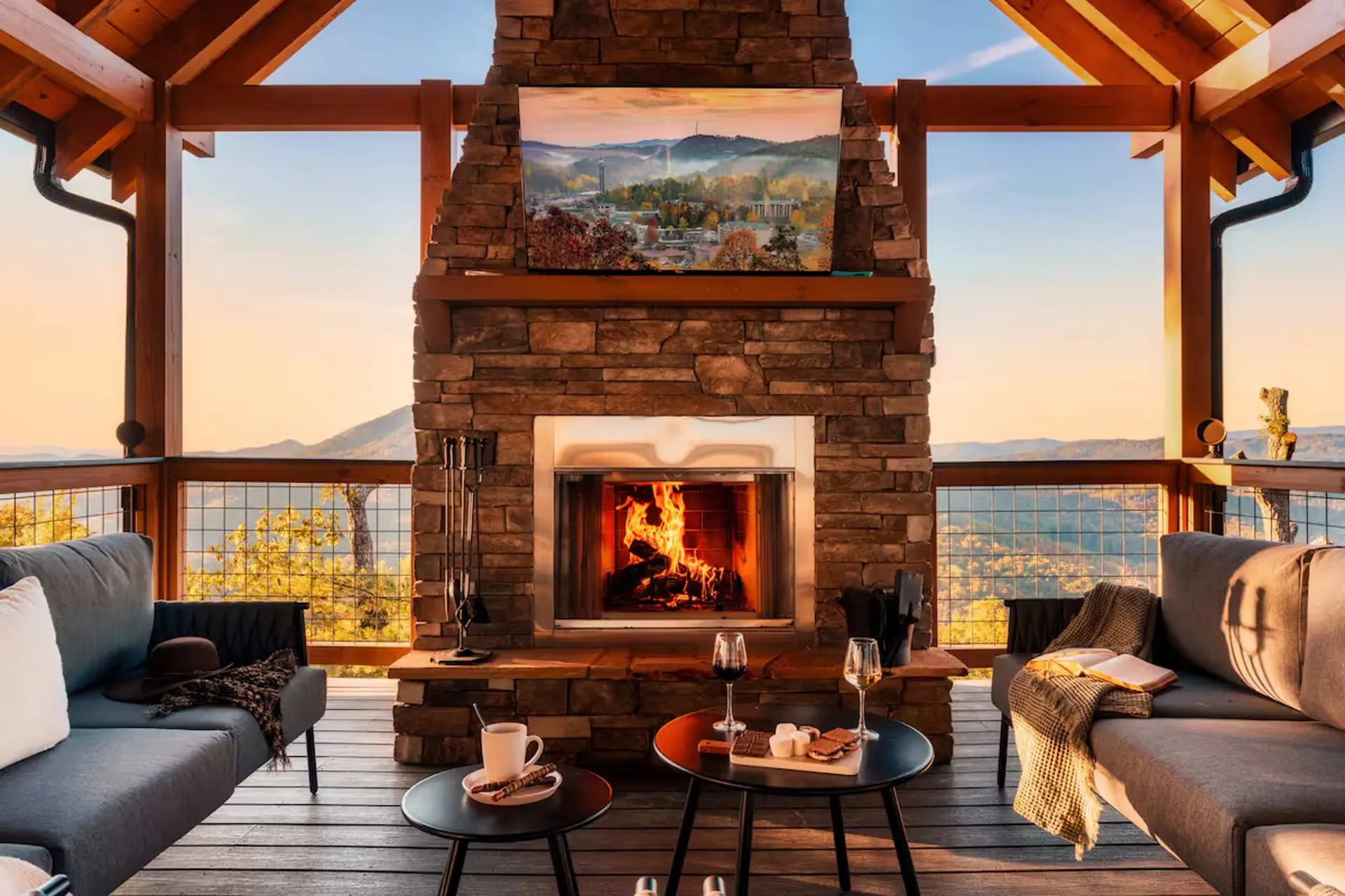 5 Suites - 180 View - Pool-Spa-Theater - Fireplace