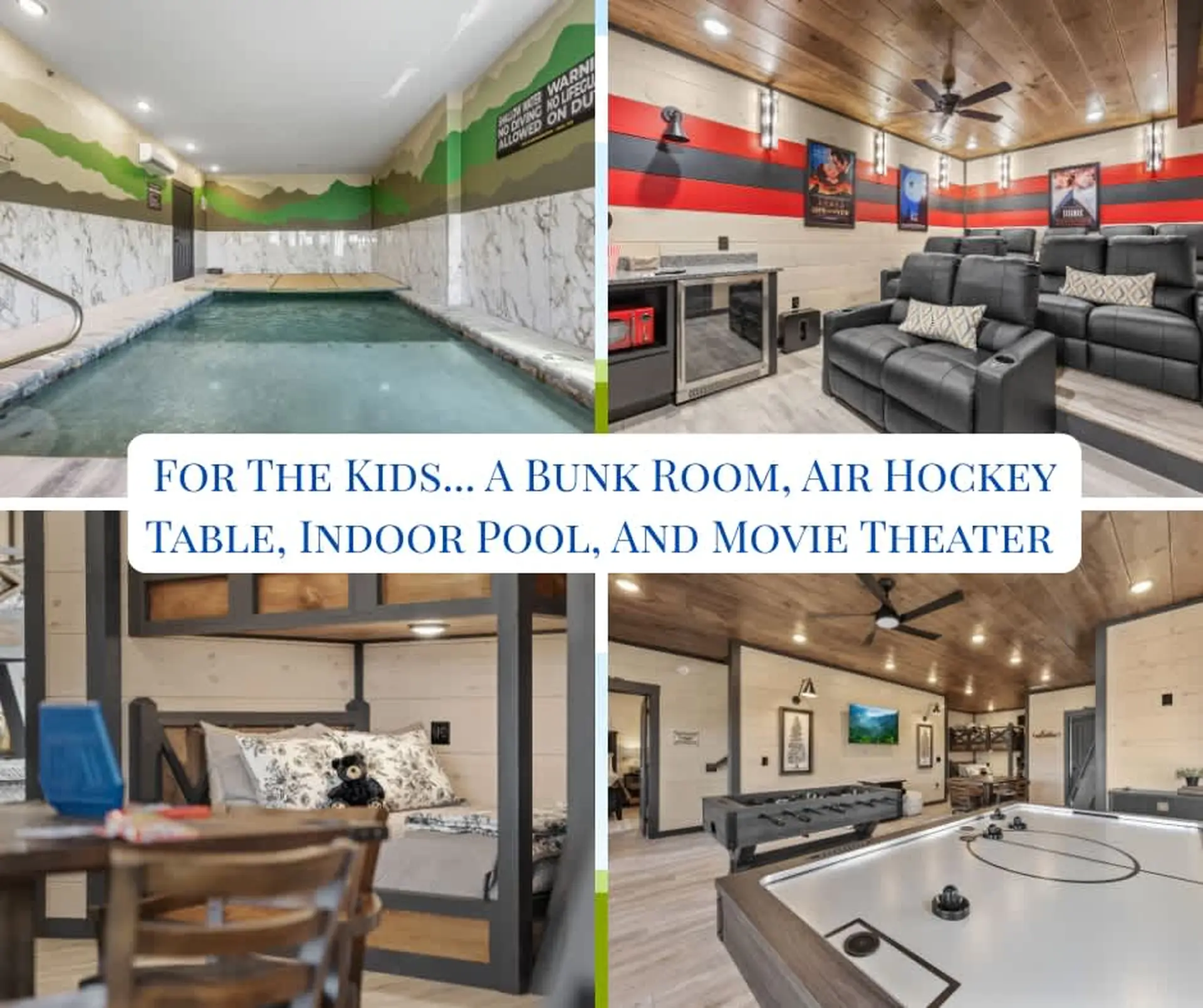 New cabin! Indoor pool, waterpark access!