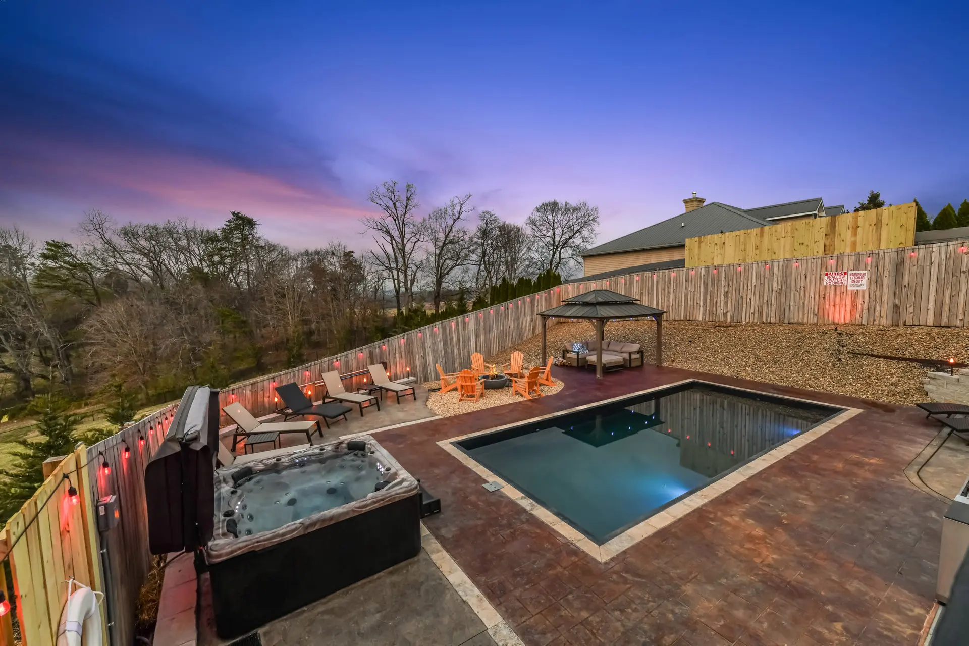 Ultimate Heated Backyard Pool | Huge Game Room!