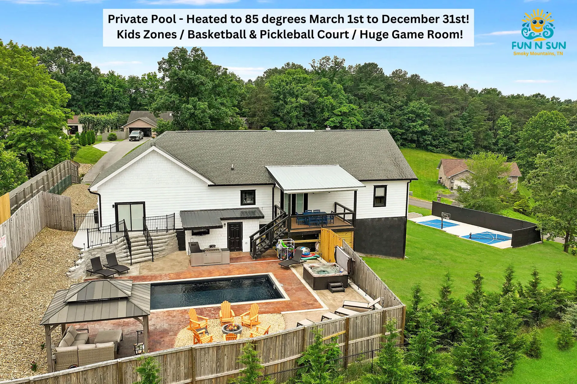 Fun N Sun - Ultimate Backyard Pool And Game Room!