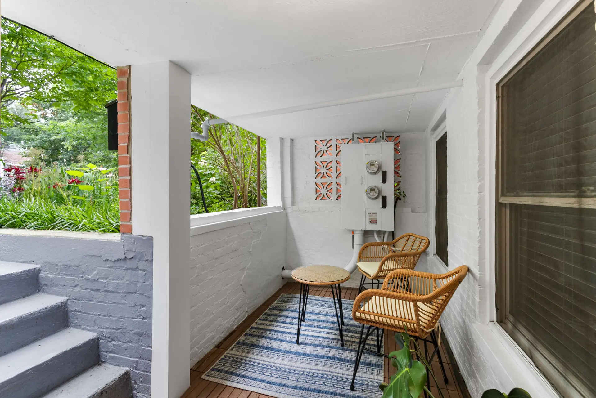 Sojourn Frontyard Bliss with Sunroom and Patio