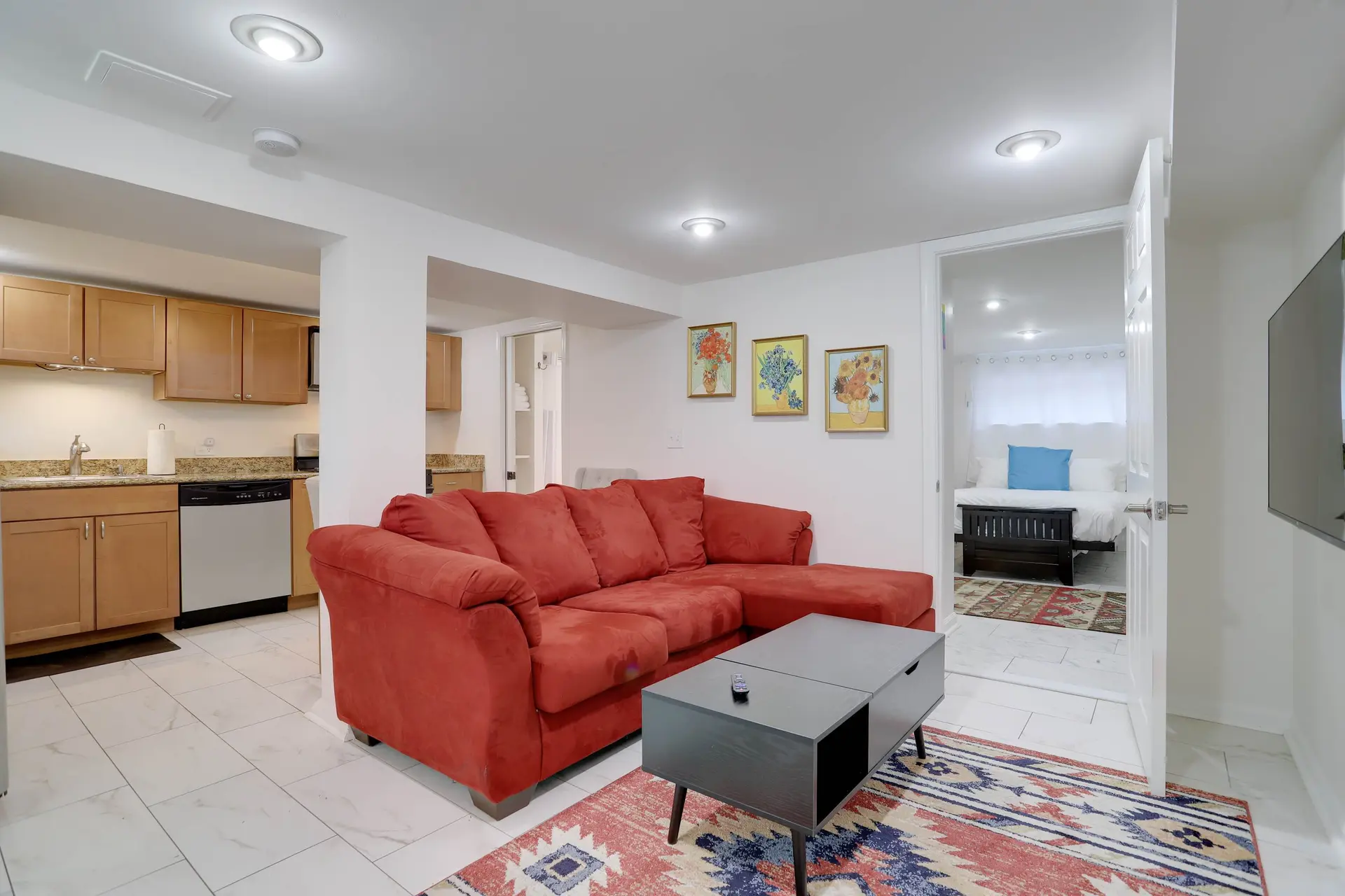 Sojourn 1 BR Garden Level Home Sleeps 2
