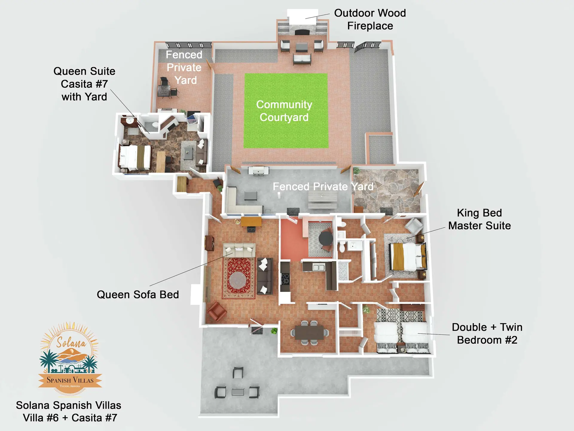 Bonus Suite, Heated Pool, Games, BBQ • Solana #6+7