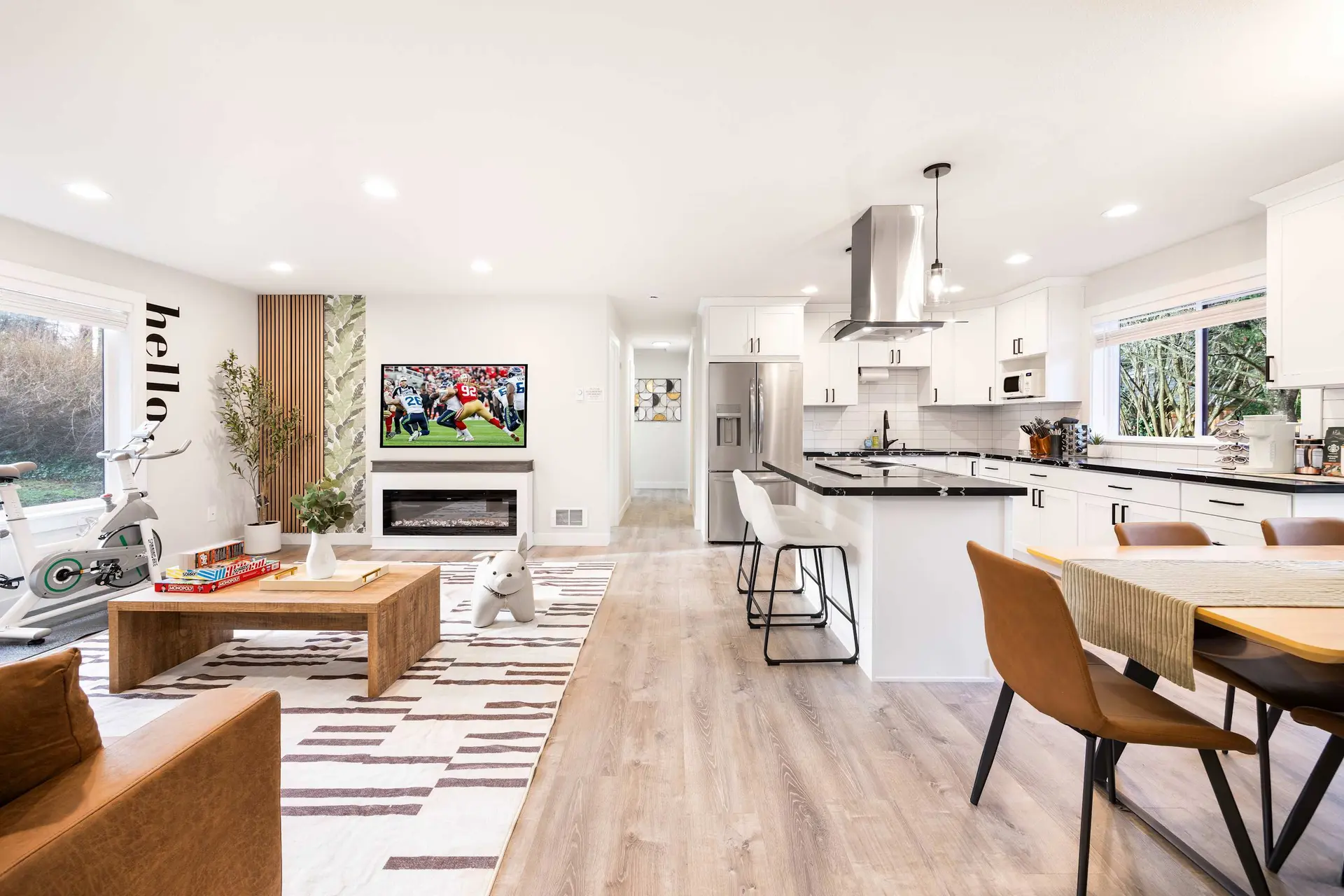 Contemporary Single-Level 2024 Remodeled Rambler |