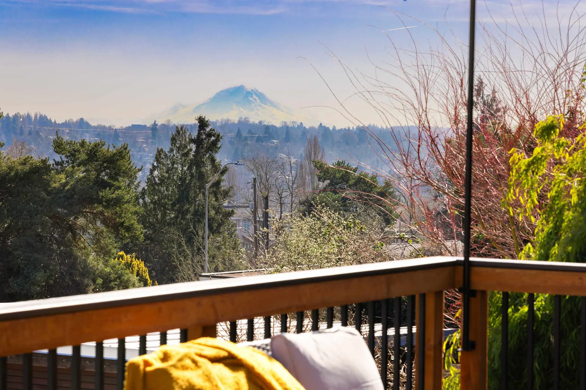 Modern 3BR Retreat w/ City Views & 2 Living Spaces