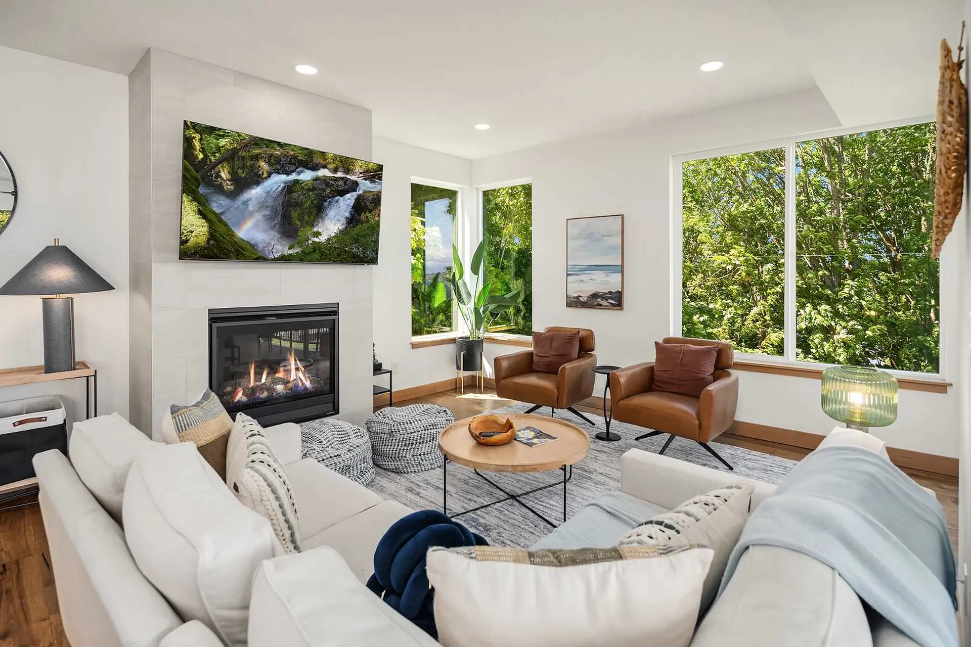 Luxury 6 BR Mansion w/ Water Views & Walk to Beach