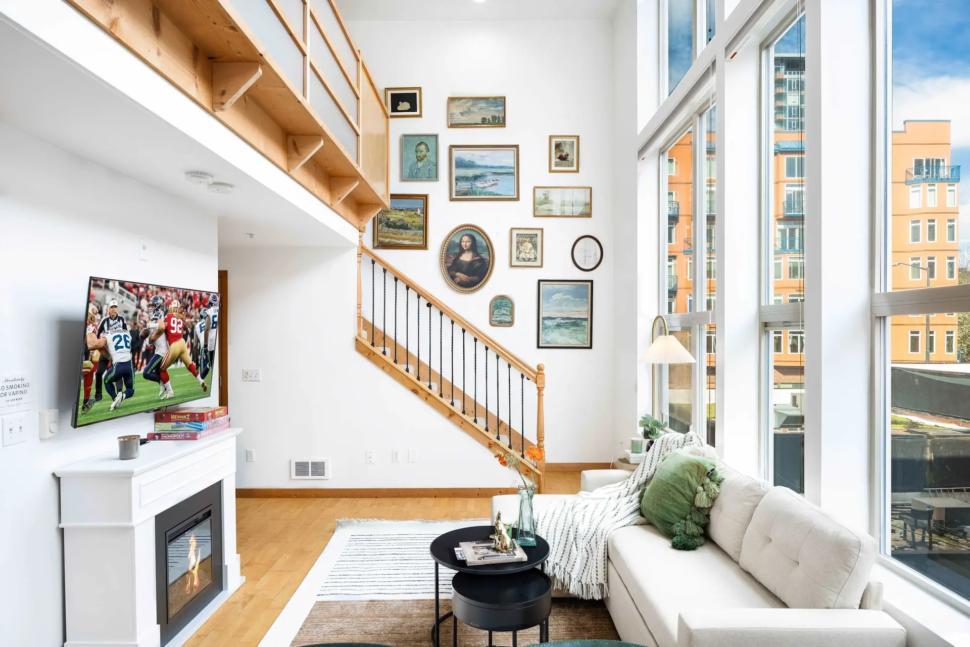 Historic DT Loft w/16ft Ceilings |Garage &97 WS!