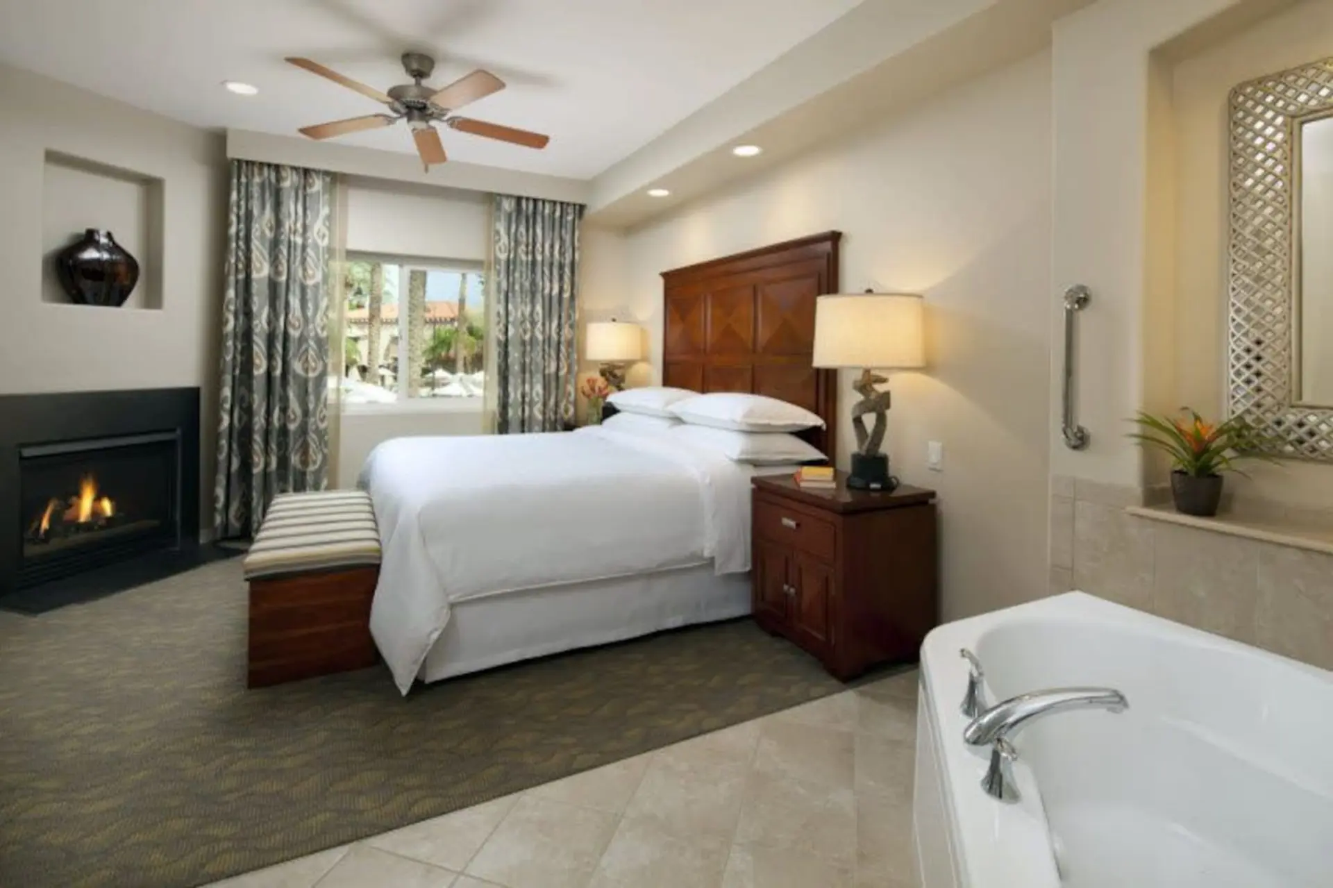 Enjoy two outdoor pools in this resort setting 1BD