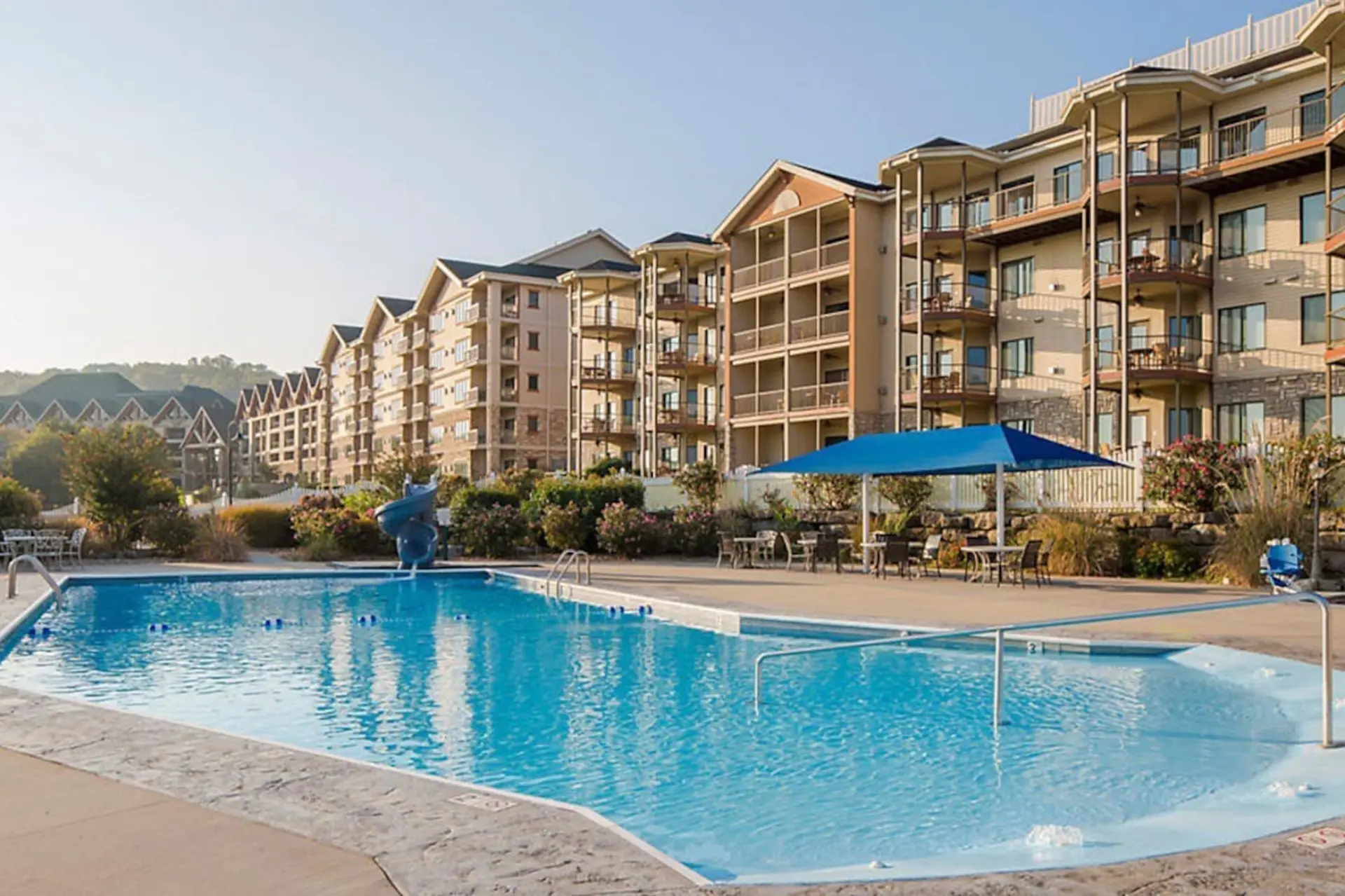 Relax surrounded by nature in this 1BD resort