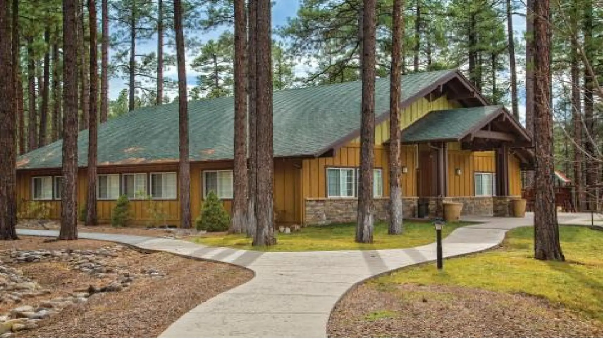 Resort 1BD condo with amenities of pool, arcade, walking trails and more
