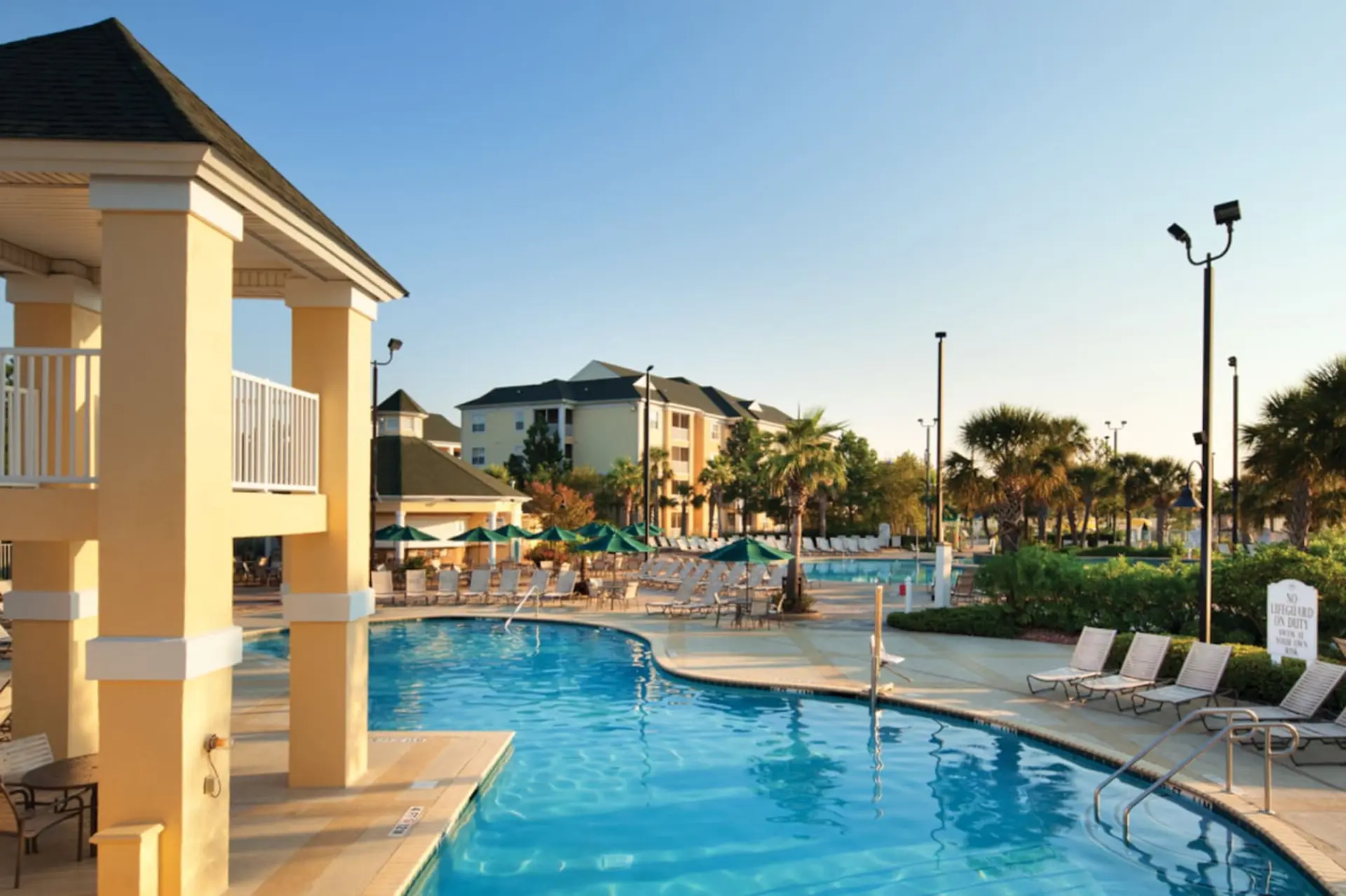 Resort living in this 2BD condo with pools