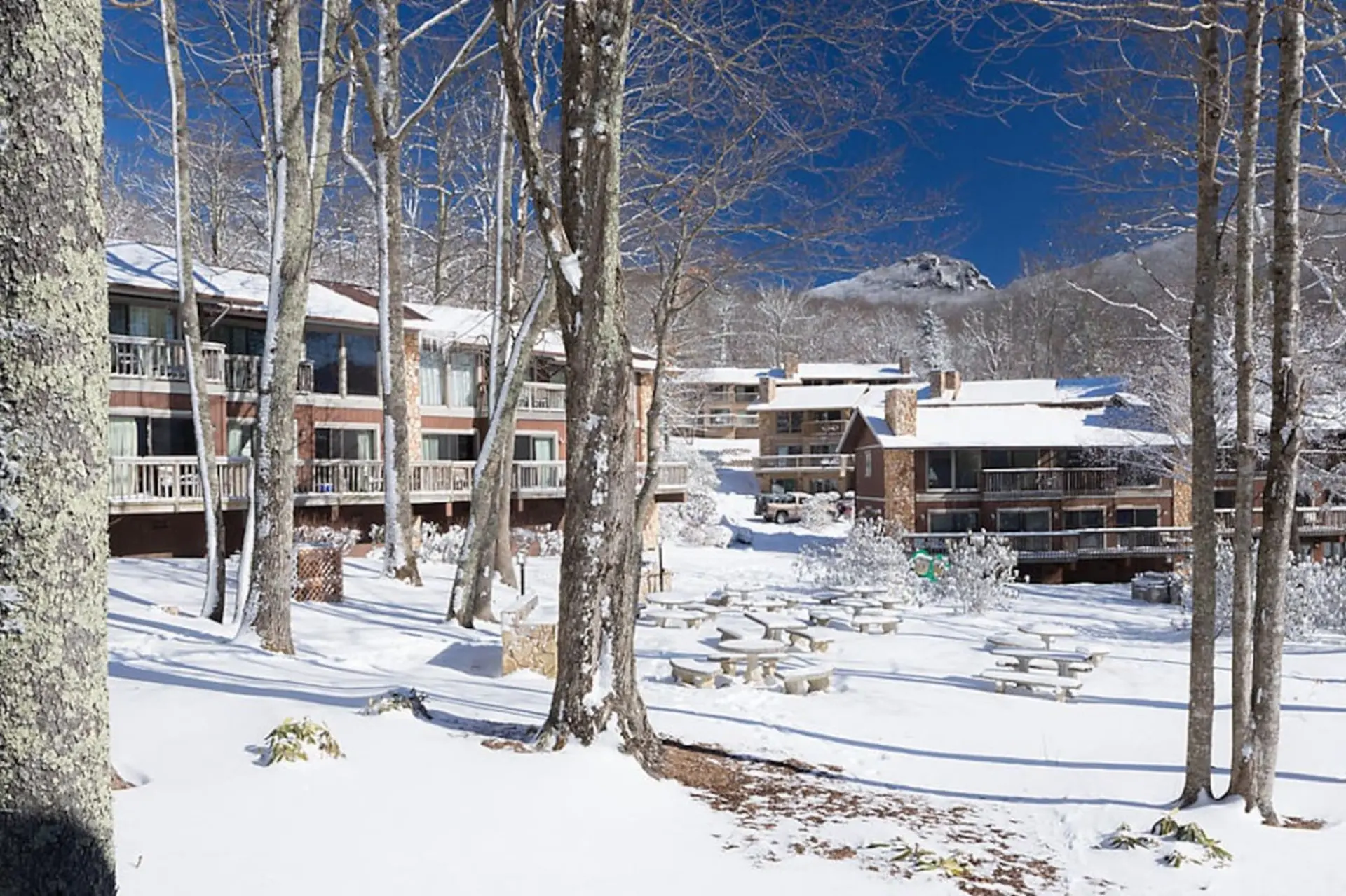 Breathe in Fresh Mountain Air in this 2BD resort