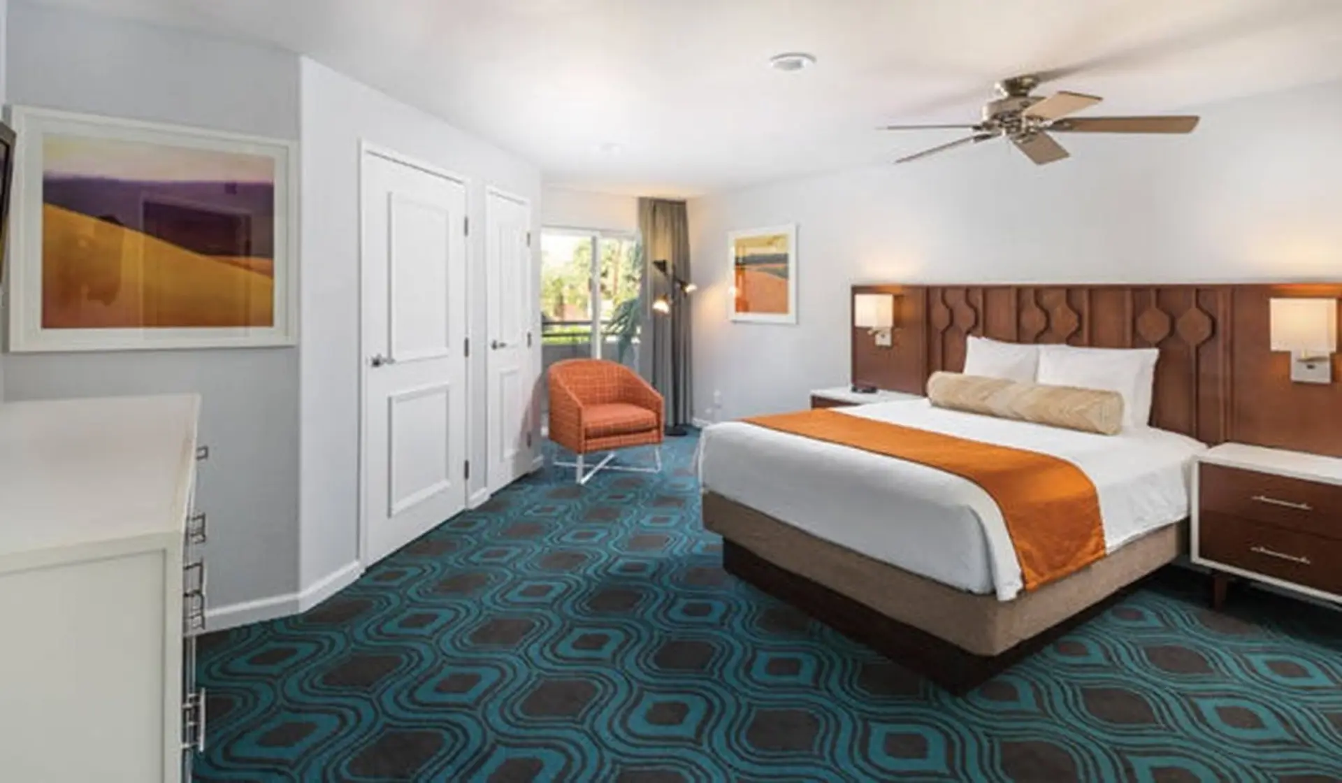 Family fun in Palm Springs in this resort 2BD condo with resort amenities including kids pool