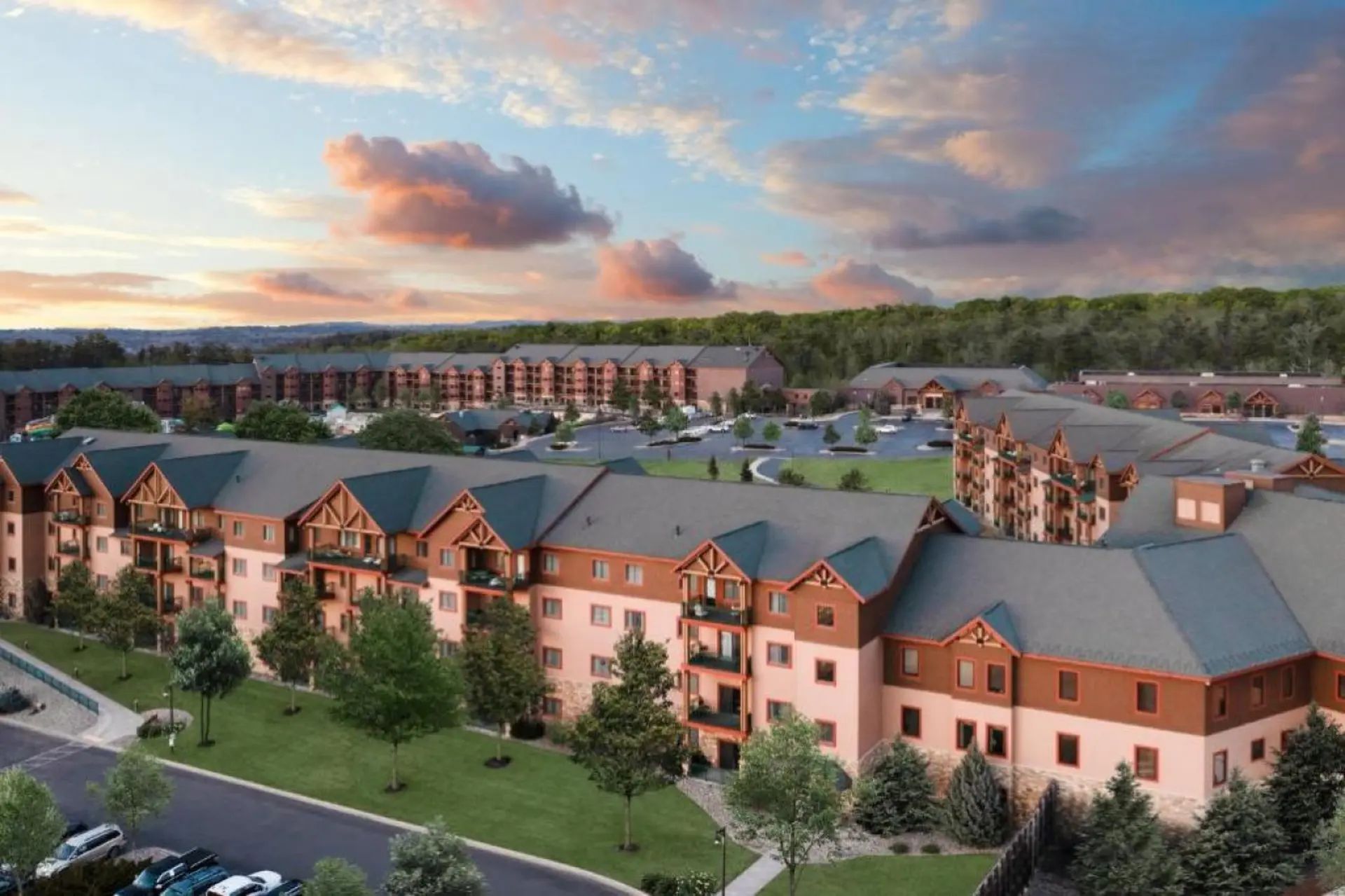 Beautiful Resort in Glacier Canyon 2BD Deluxe near Circus World