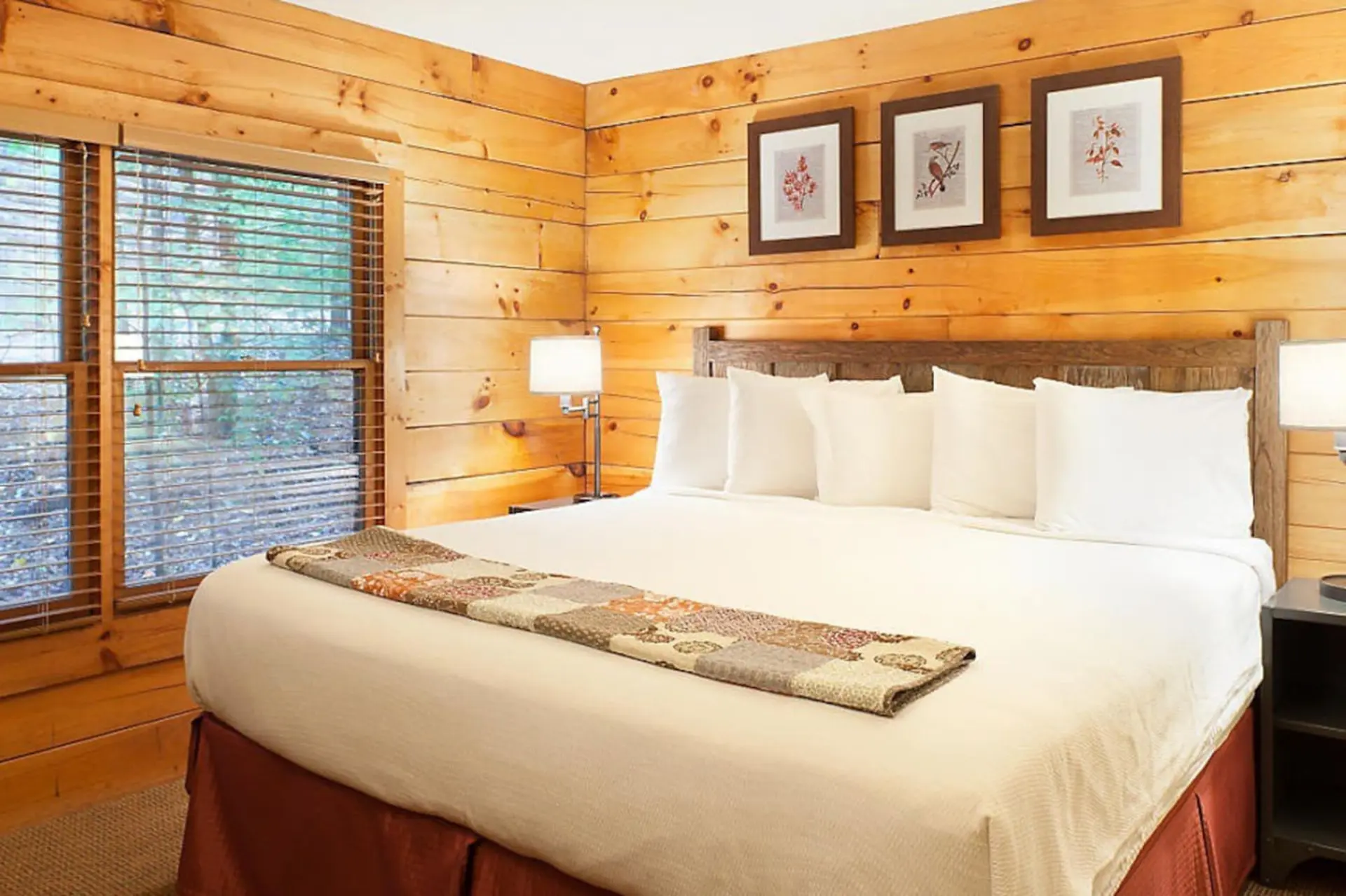 Enjoy 1000 acres of rolling hillside on this 1BD